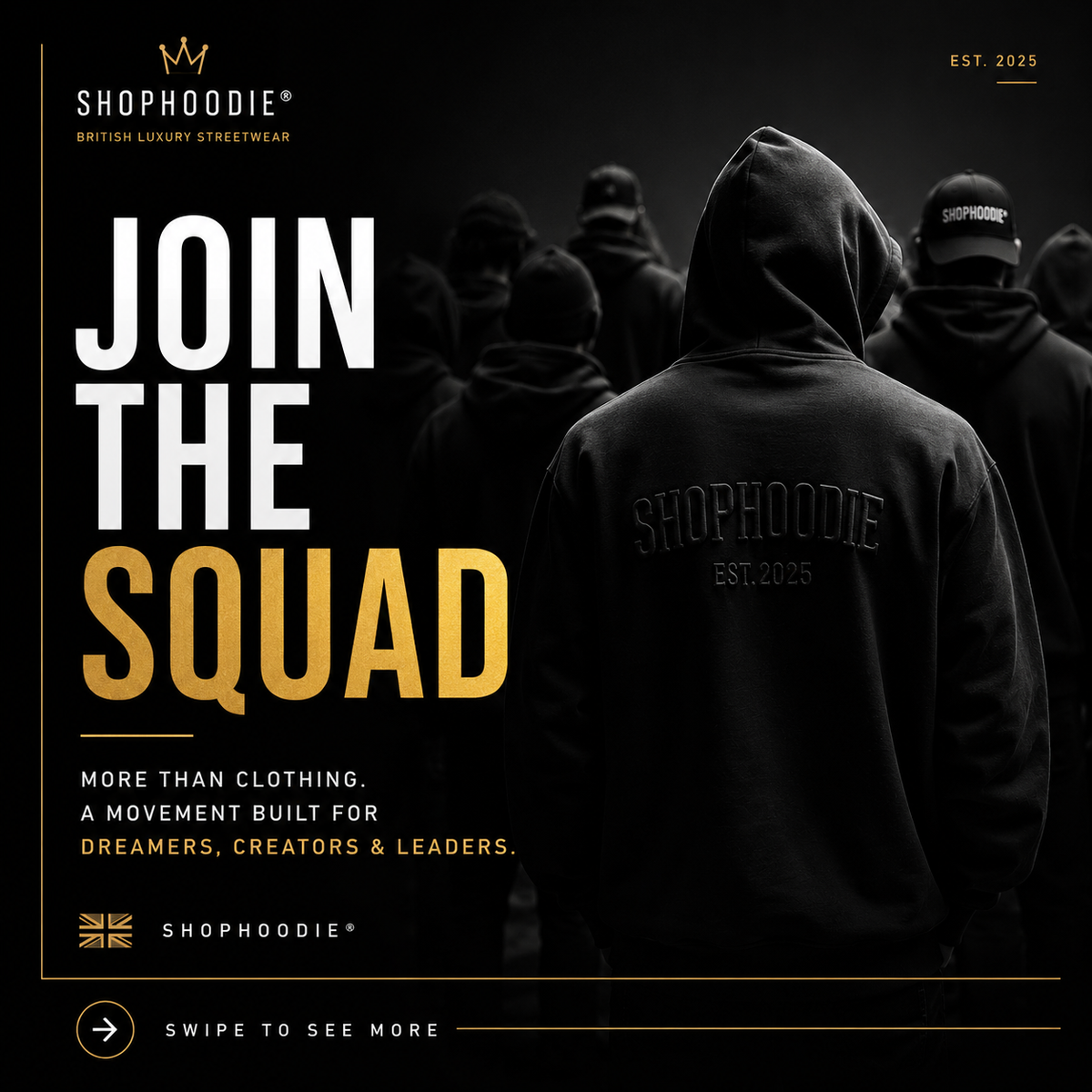Join the SHOPHOODIE® streetwear community