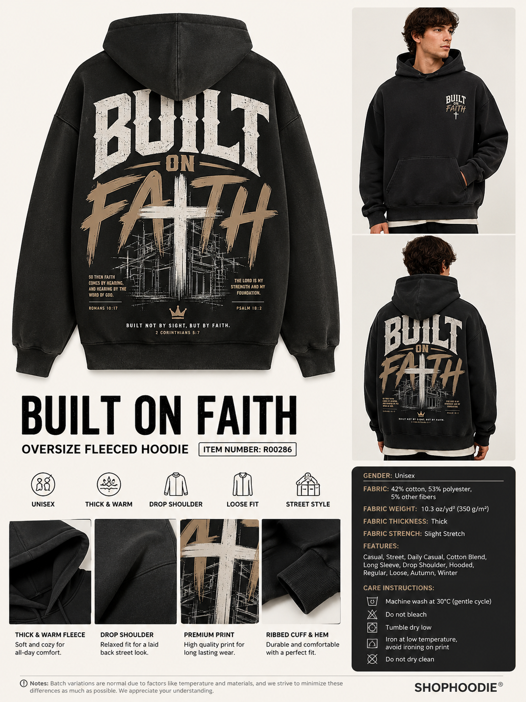 BUILT ON FAITH — The Rise of Faith-Based Streetwear by SHOPHOODIE®