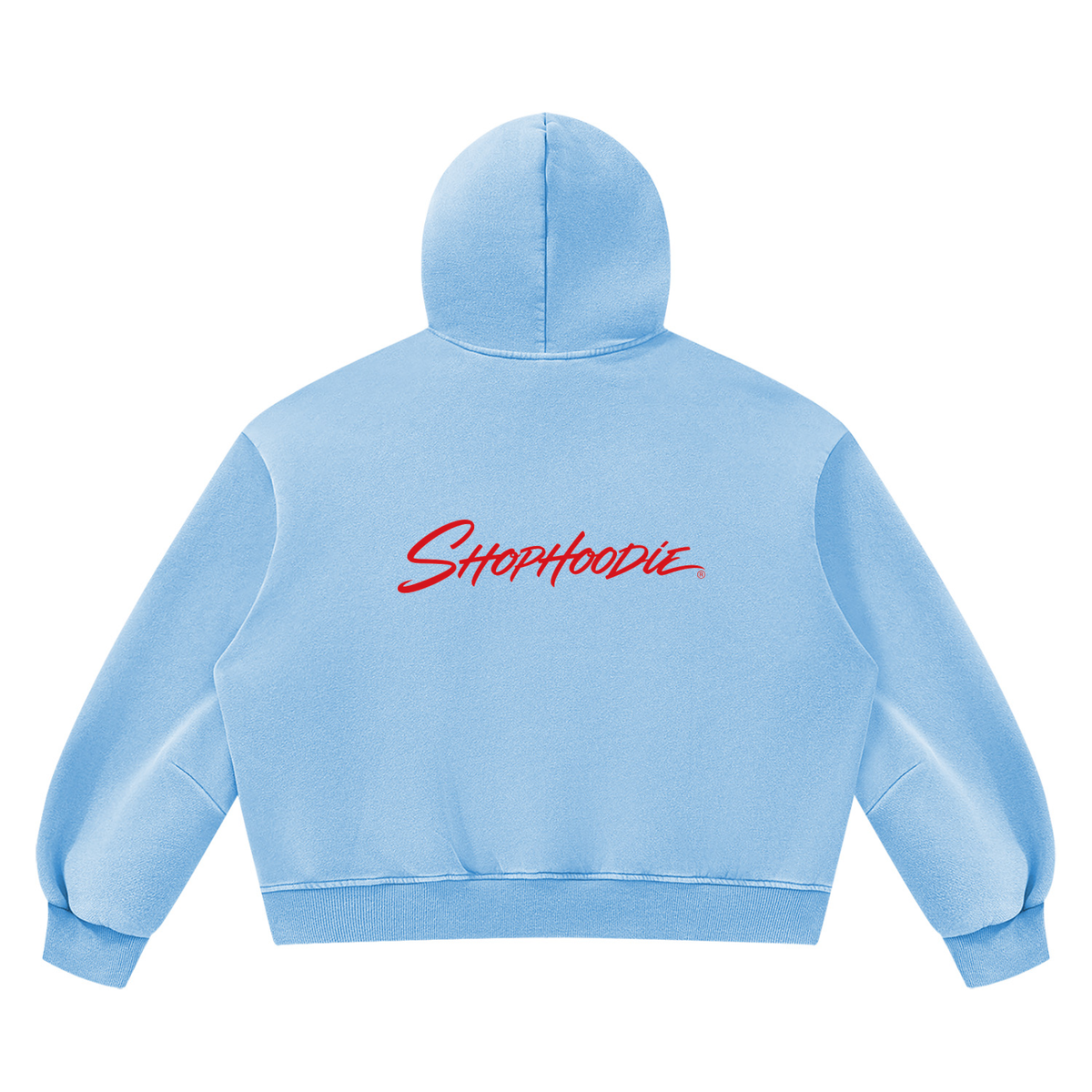 SHOPHOODIE UNITED STATES Vintage Wash Boxy Hoodie