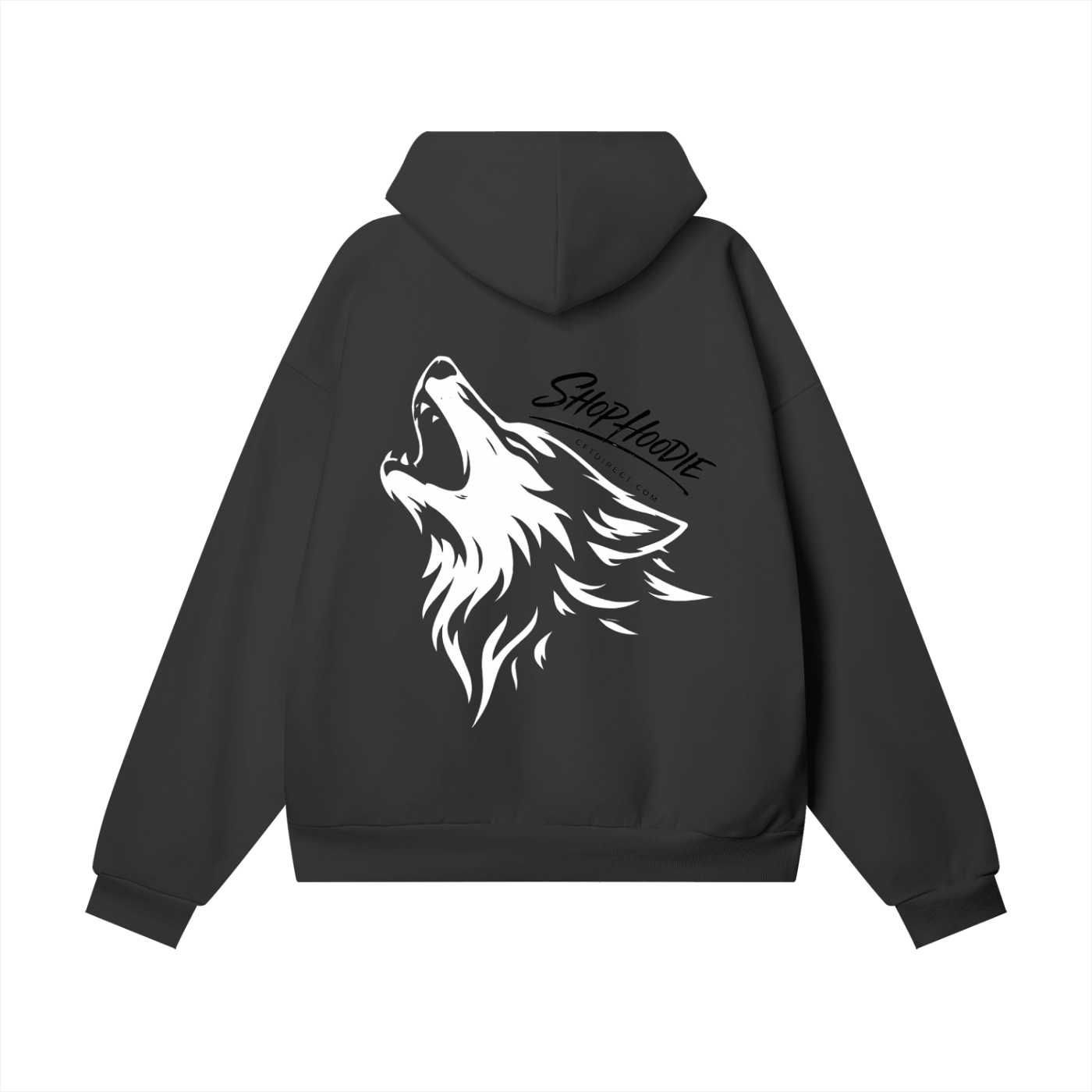 Sweat à capuche en polaire épaisse avec poche cachée WT par Shop Hoodie