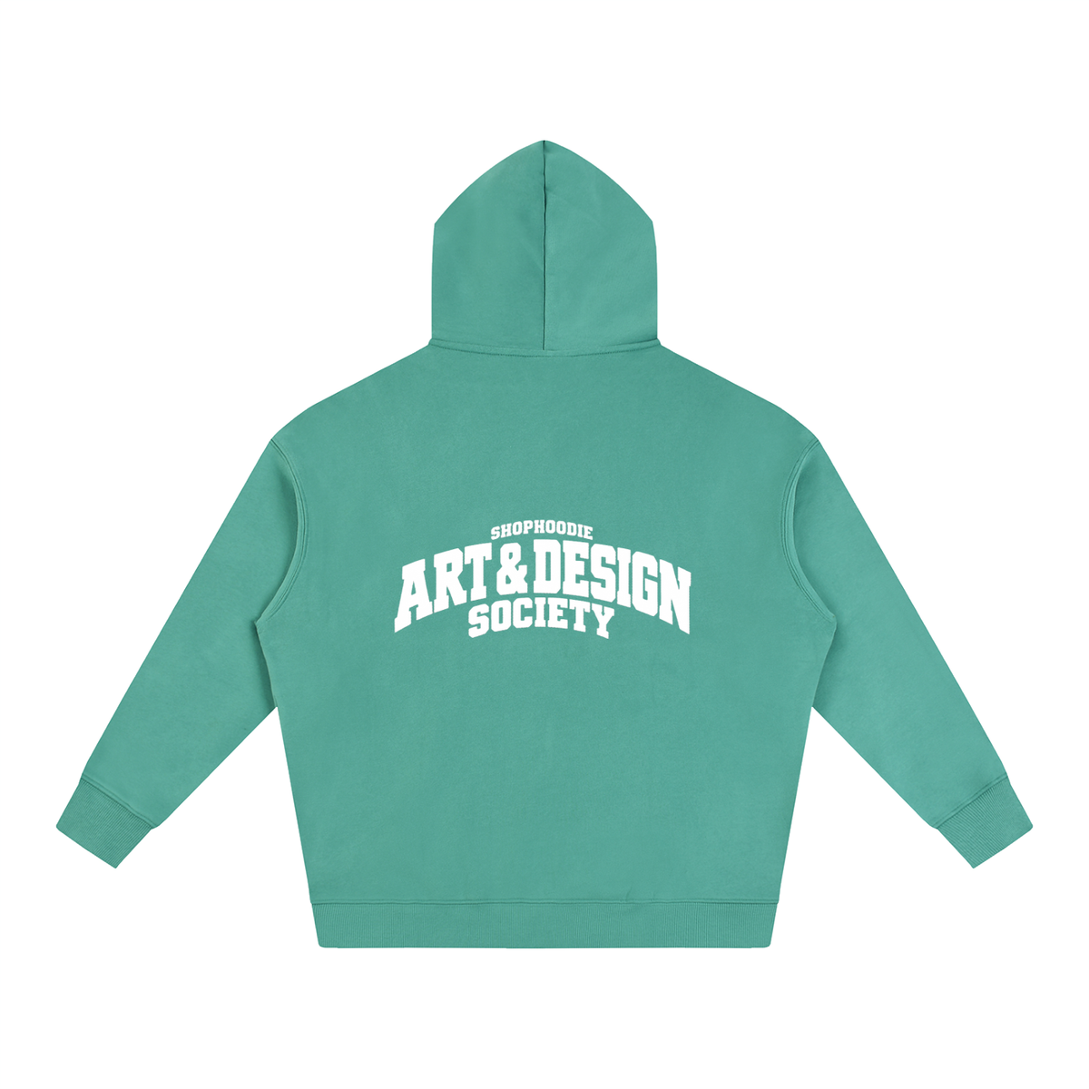 SHOPHOODIE® CAMPUS ART & DESIGN SOCIETY Oversized Fleece Hoodie — 350 GSM — view 16