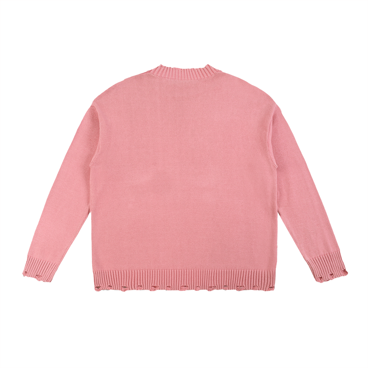 SHOPHOODIE® Vintage Wash Hand-Frayed Oversized Crewneck Sweatshirt — 425 GSM — product image 4