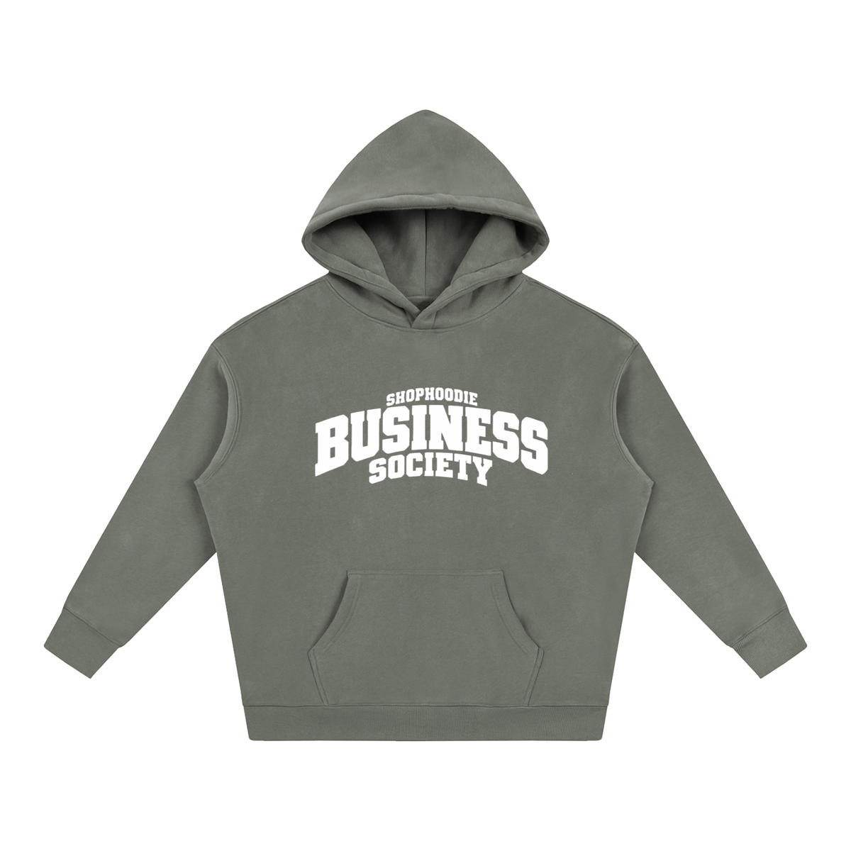 SHOPHOODIE® CAMPUS BUSINESS SOCIETY Oversized Fleece Hoodie — 350 GSM — view 39
