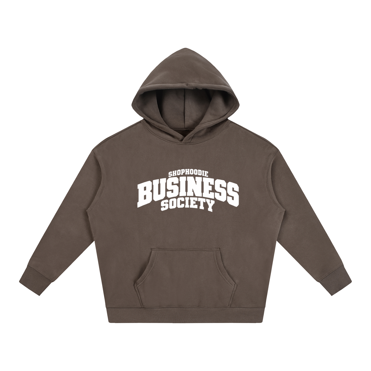 SHOPHOODIE® CAMPUS BUSINESS SOCIETY Oversized Fleece Hoodie — 350 GSM — view 23
