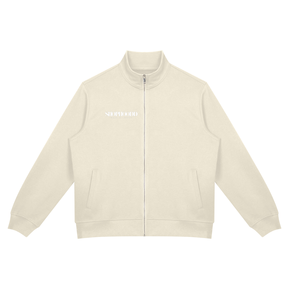 SHOPHOODIE® Made in London Unisex Oversized Zip Jacket — 350 GSM