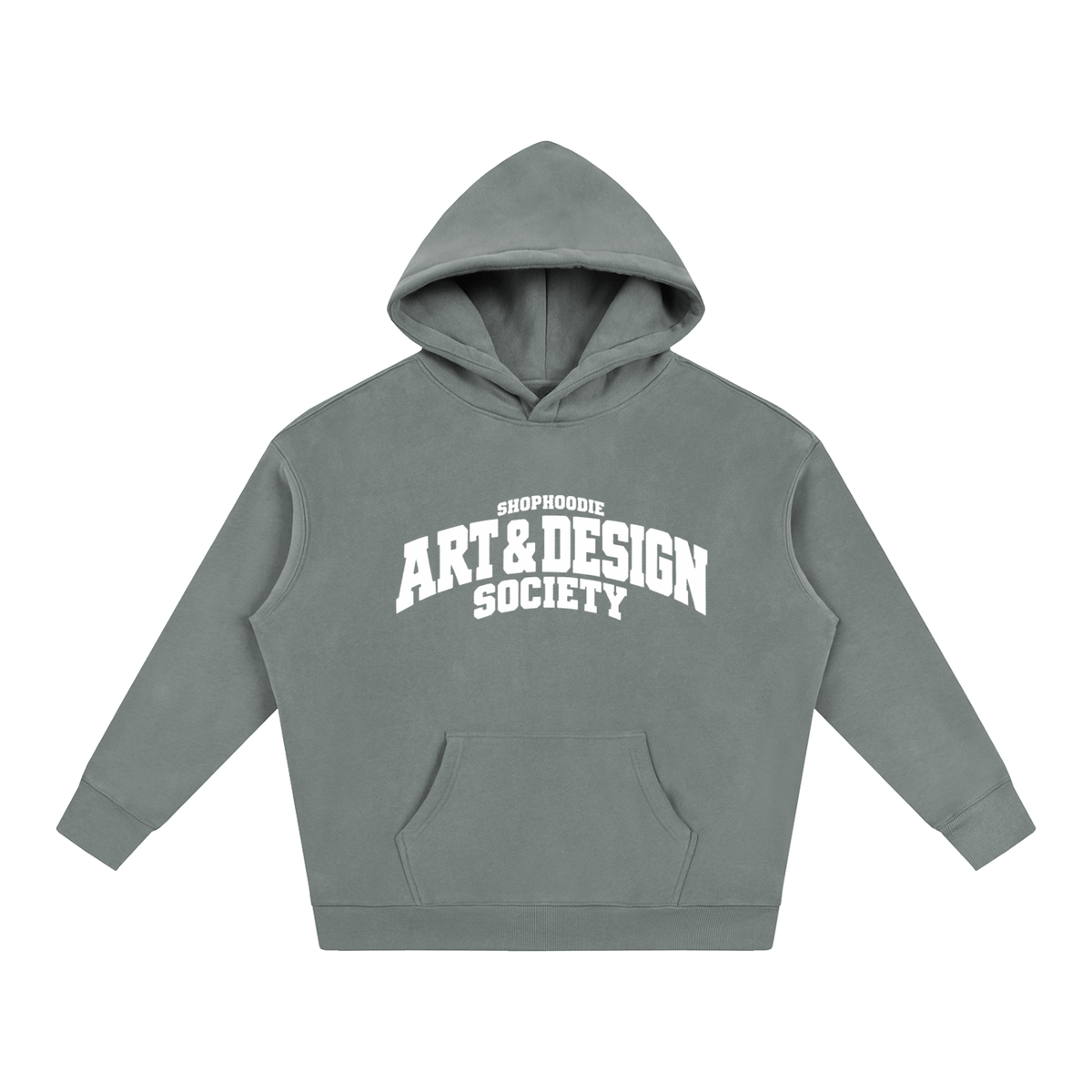 SHOPHOODIE® CAMPUS ART & DESIGN SOCIETY Oversized Fleece Hoodie — 350 GSM — view 33