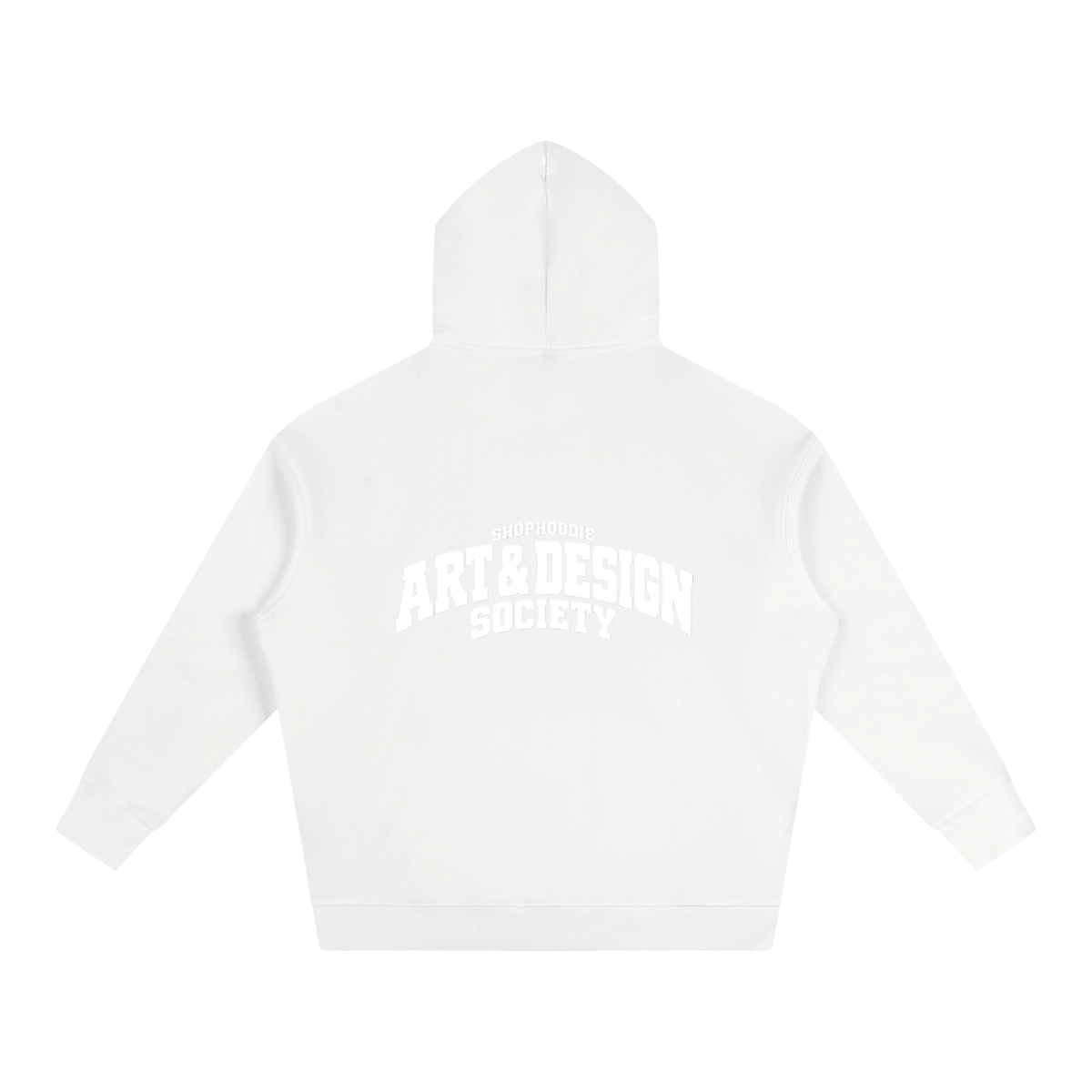 SHOPHOODIE® CAMPUS ART & DESIGN SOCIETY Oversized Fleece Hoodie — 350 GSM — view 4