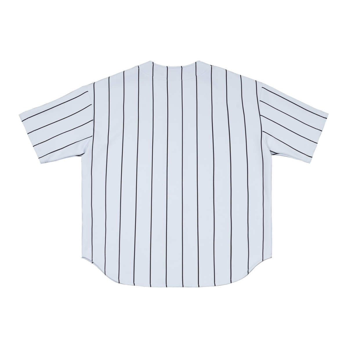 SHOPHOODIE® BLANK Pinstripe Oversized Baseball Jersey – product image 2