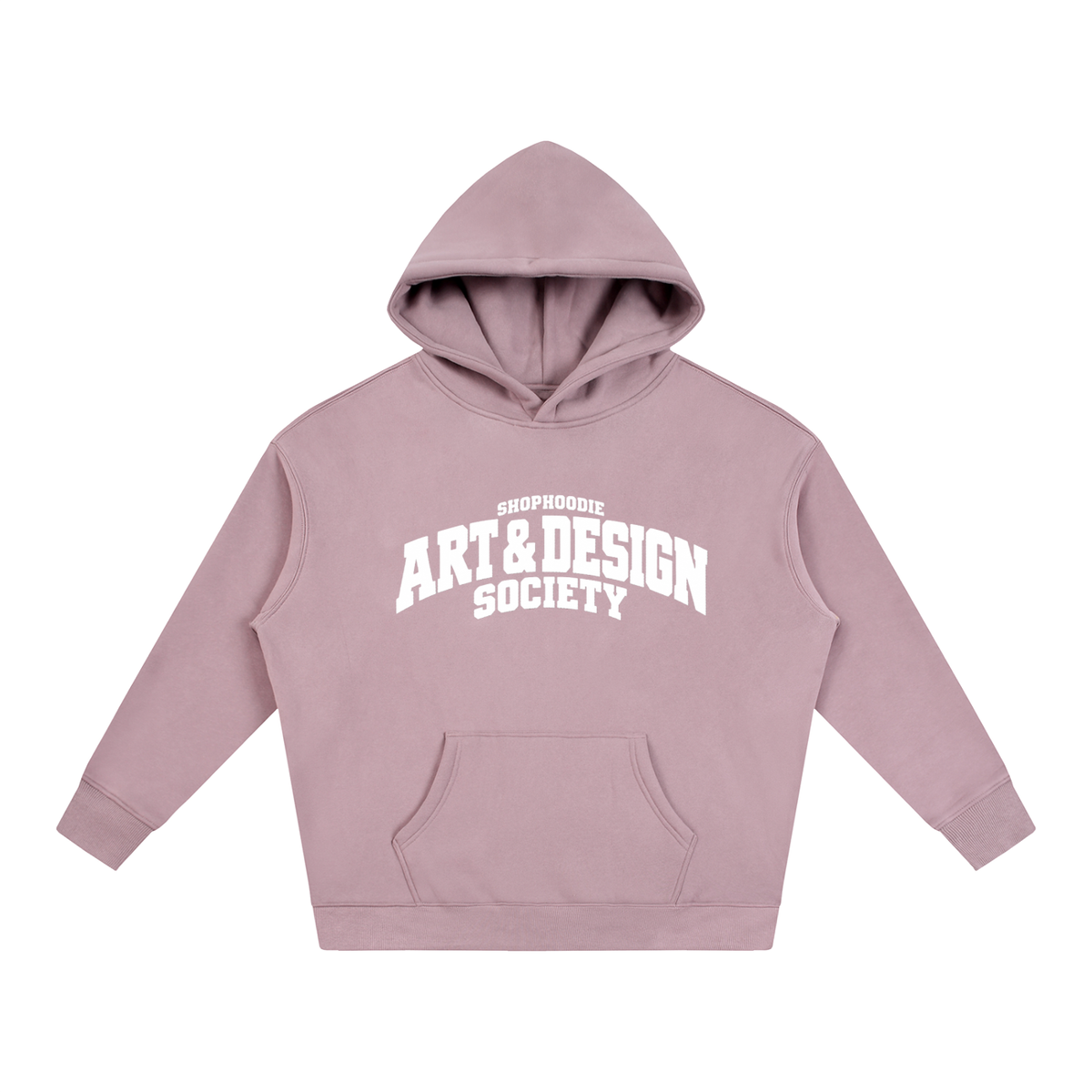 SHOPHOODIE® CAMPUS ART & DESIGN SOCIETY Oversized Fleece Hoodie — 350 GSM — view 11