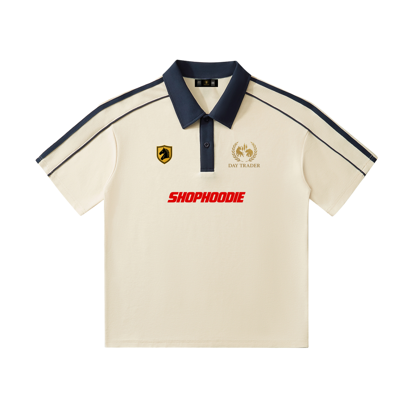 SHOPHOODIE Short-Sleeve Polo Shirt