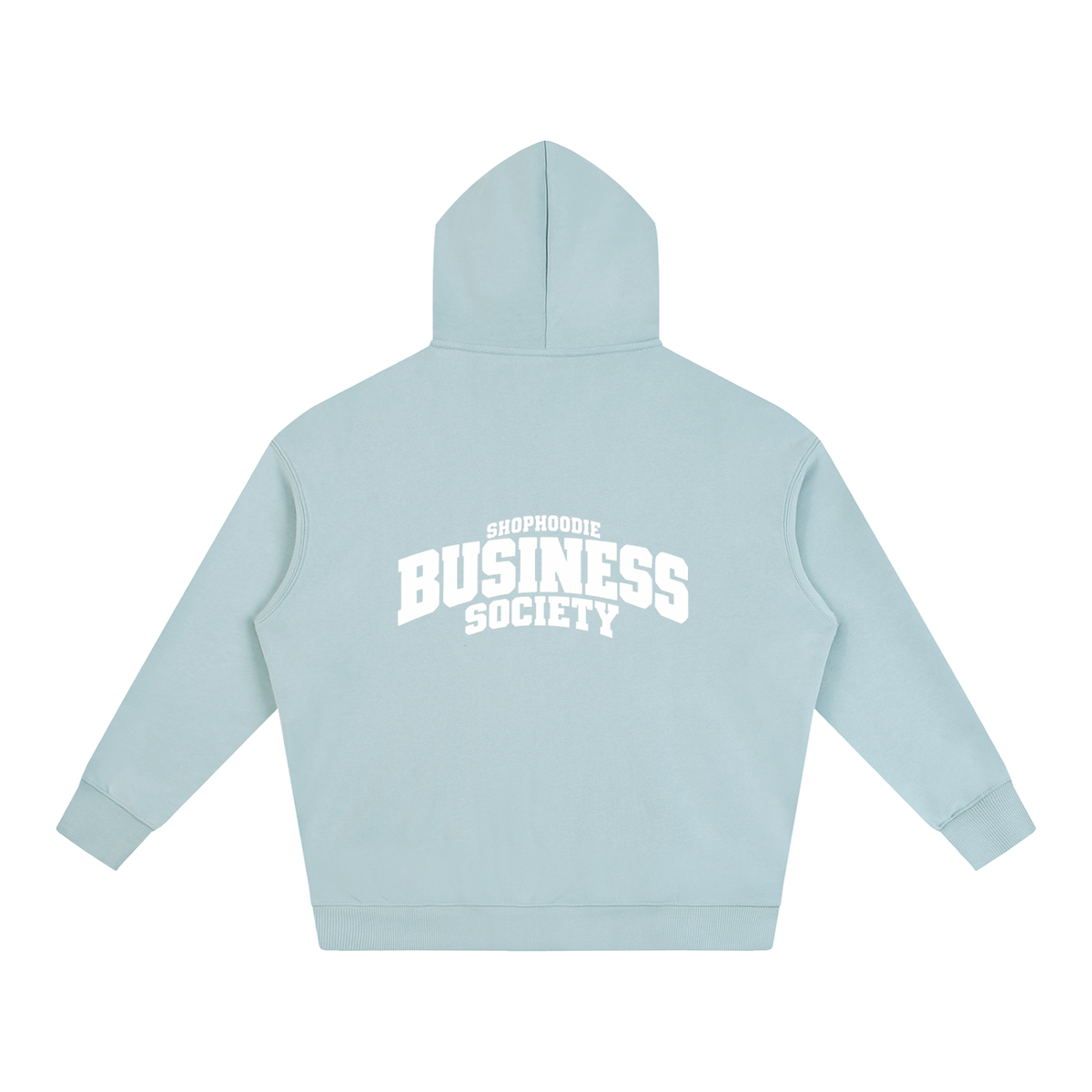 SHOPHOODIE® CAMPUS BUSINESS SOCIETY Oversized Fleece Hoodie — 350 GSM — view 30