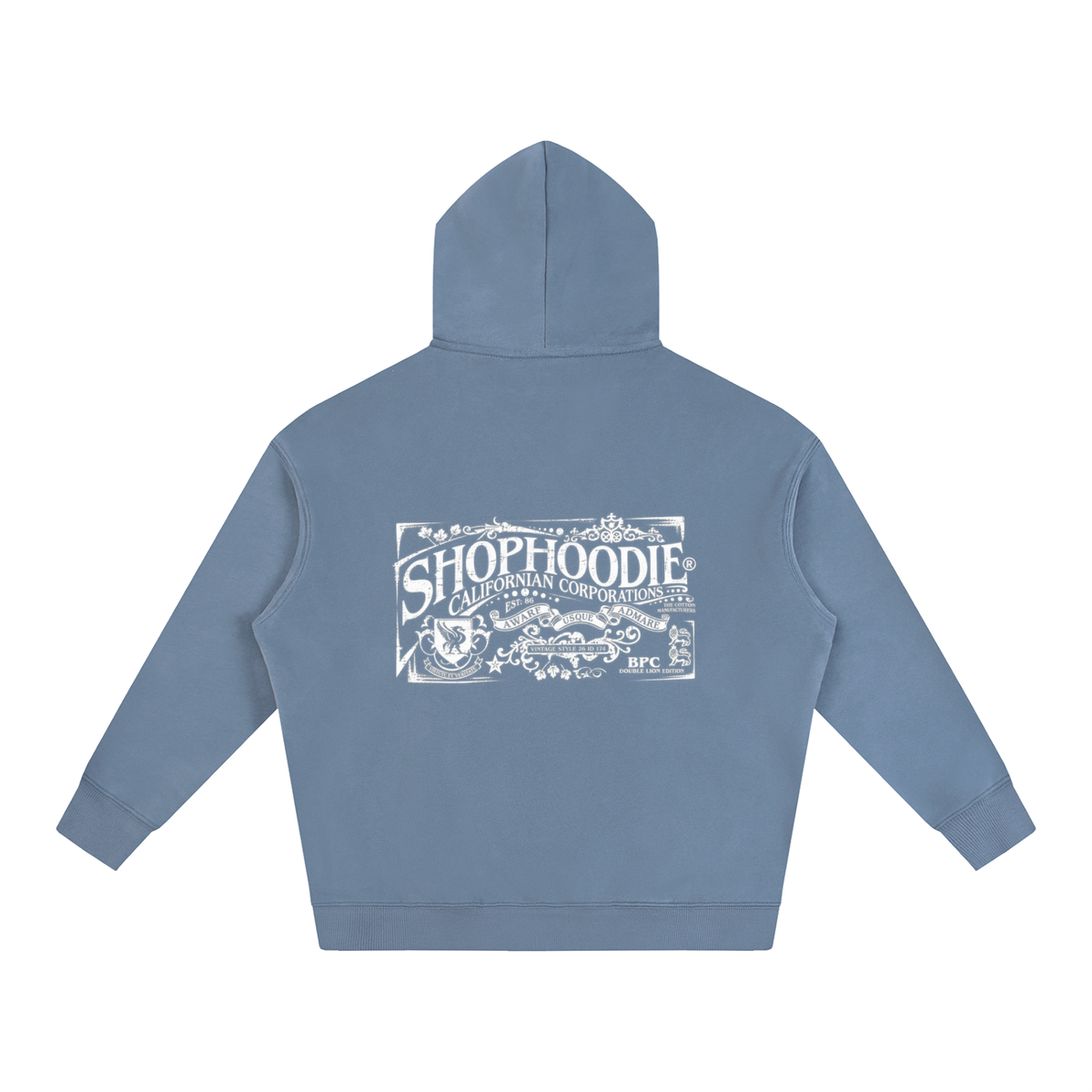 SHOPHOODIE® CALIFORNIA VARNAGE Oversized Fleeced Hoodie — 350 GSM