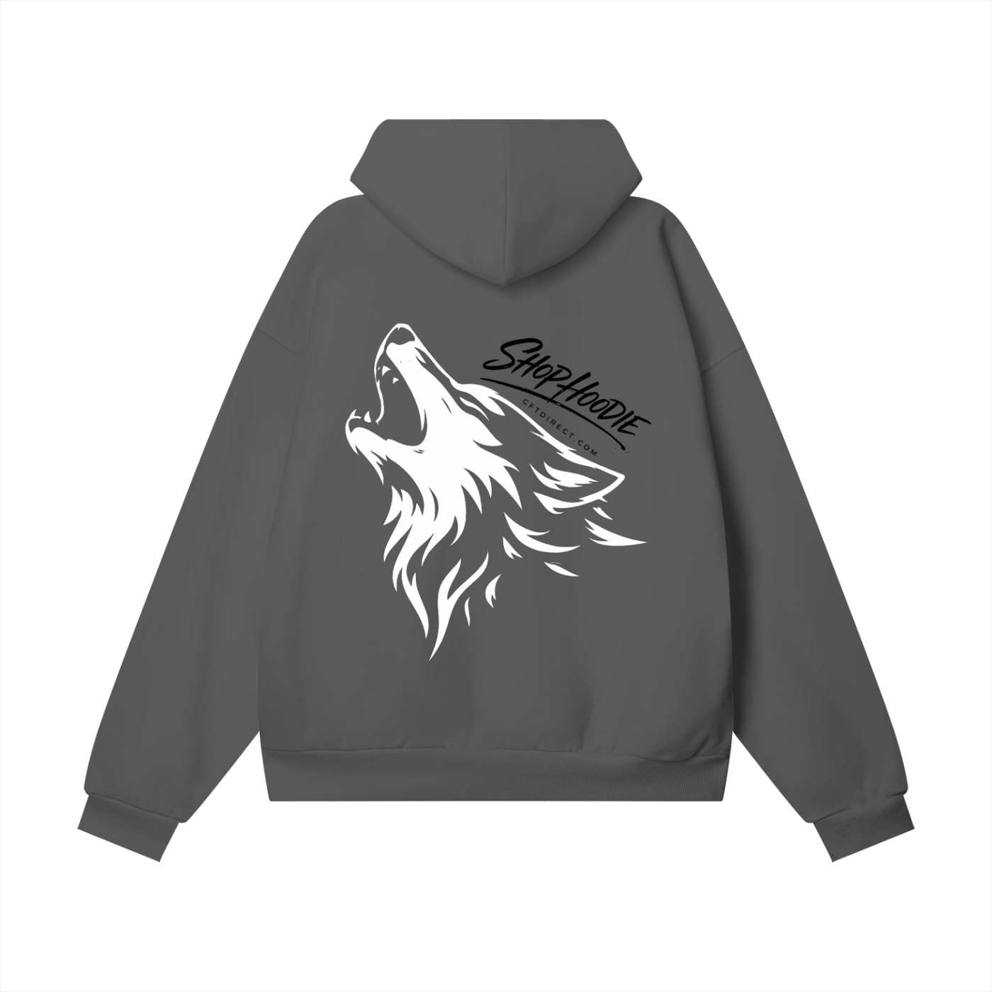 Sweat à capuche en polaire épaisse avec poche cachée WT par Shop Hoodie