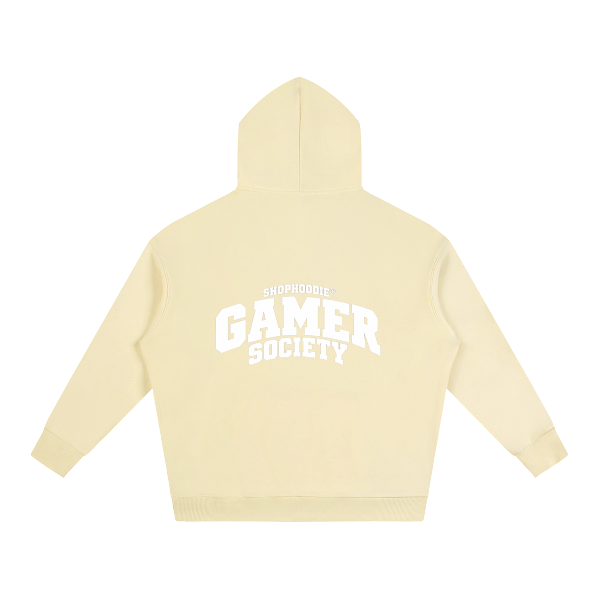SHOPHOODIE® CAMPUS GAMER SOCIETY Oversized Fleece Hoodie — 350 GSM — view 34