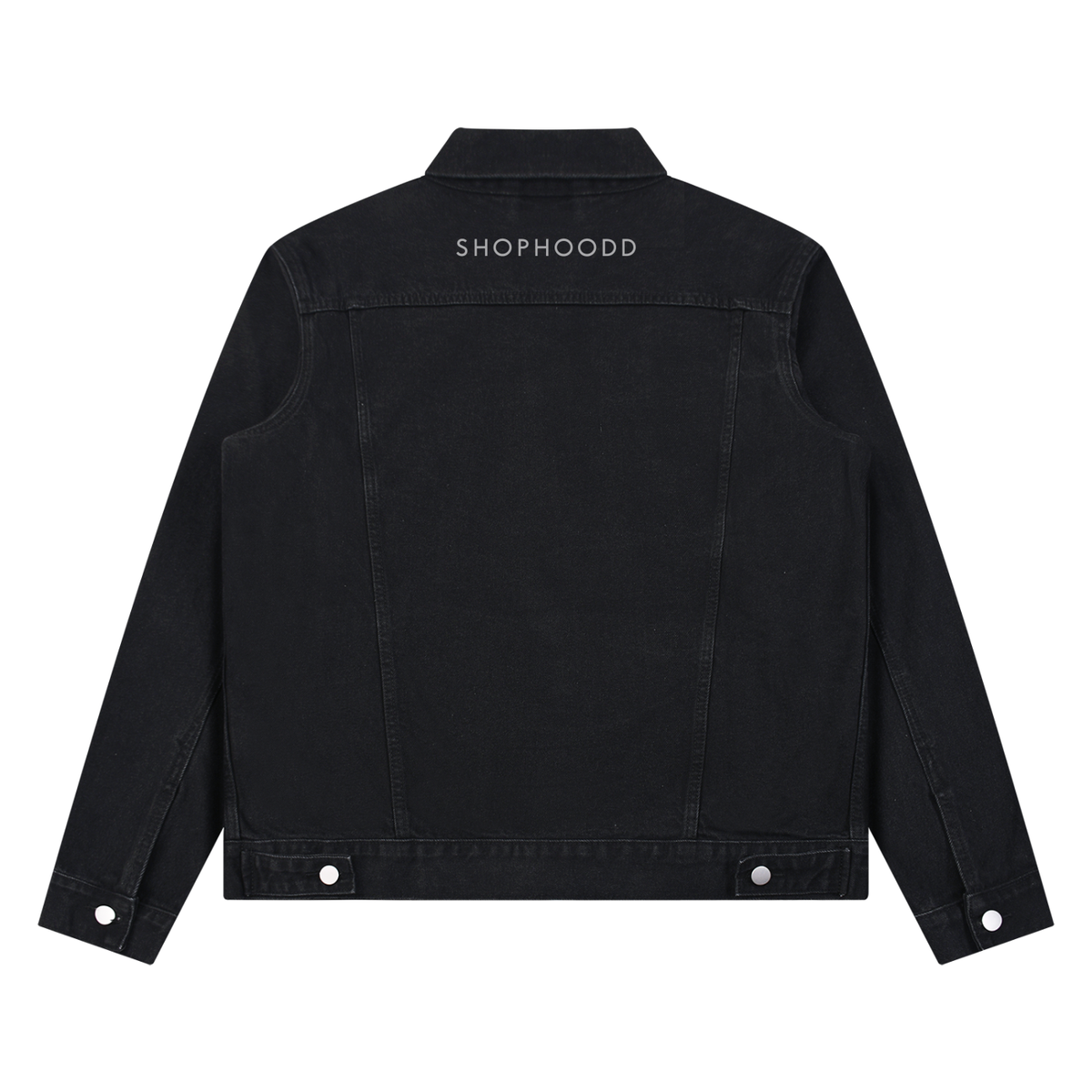SHOPHOODIE® LONDON SHOPHOODD 440 GSM vintage-wash denim jacket — product image 2