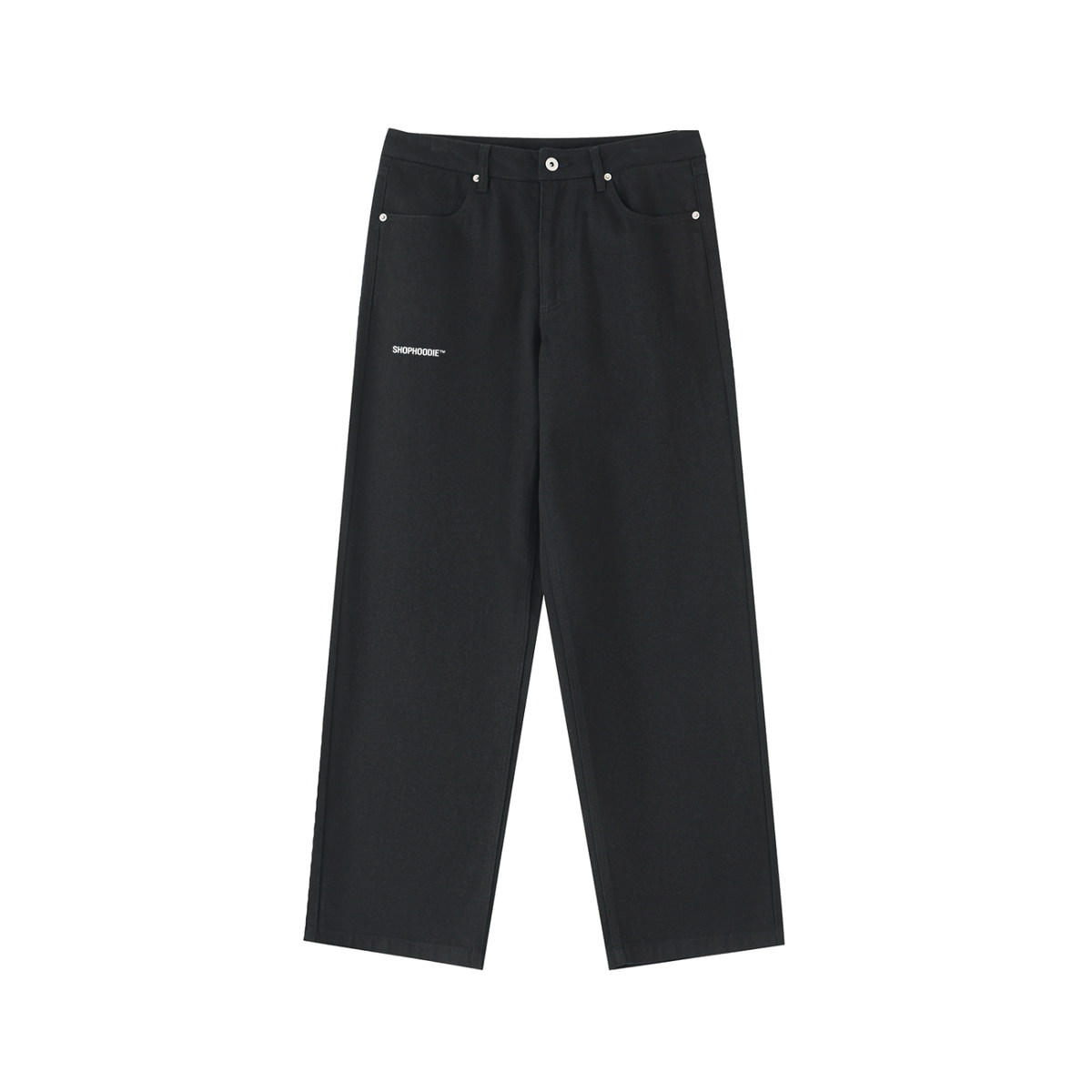 Heavyweight Cotton Straight-Leg Pants