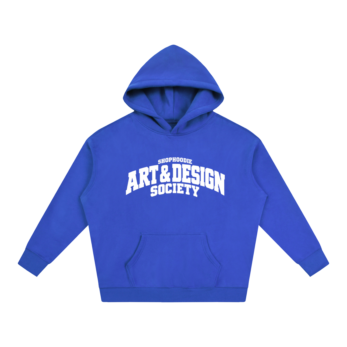 SHOPHOODIE® CAMPUS ART & DESIGN SOCIETY Oversized Fleece Hoodie — 350 GSM — view 19