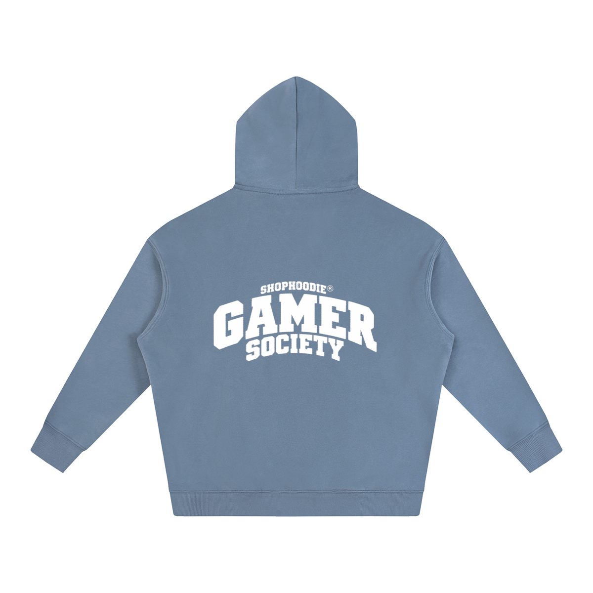 SHOPHOODIE® CAMPUS GAMER SOCIETY Oversized Fleece Hoodie — 350 GSM — view 32