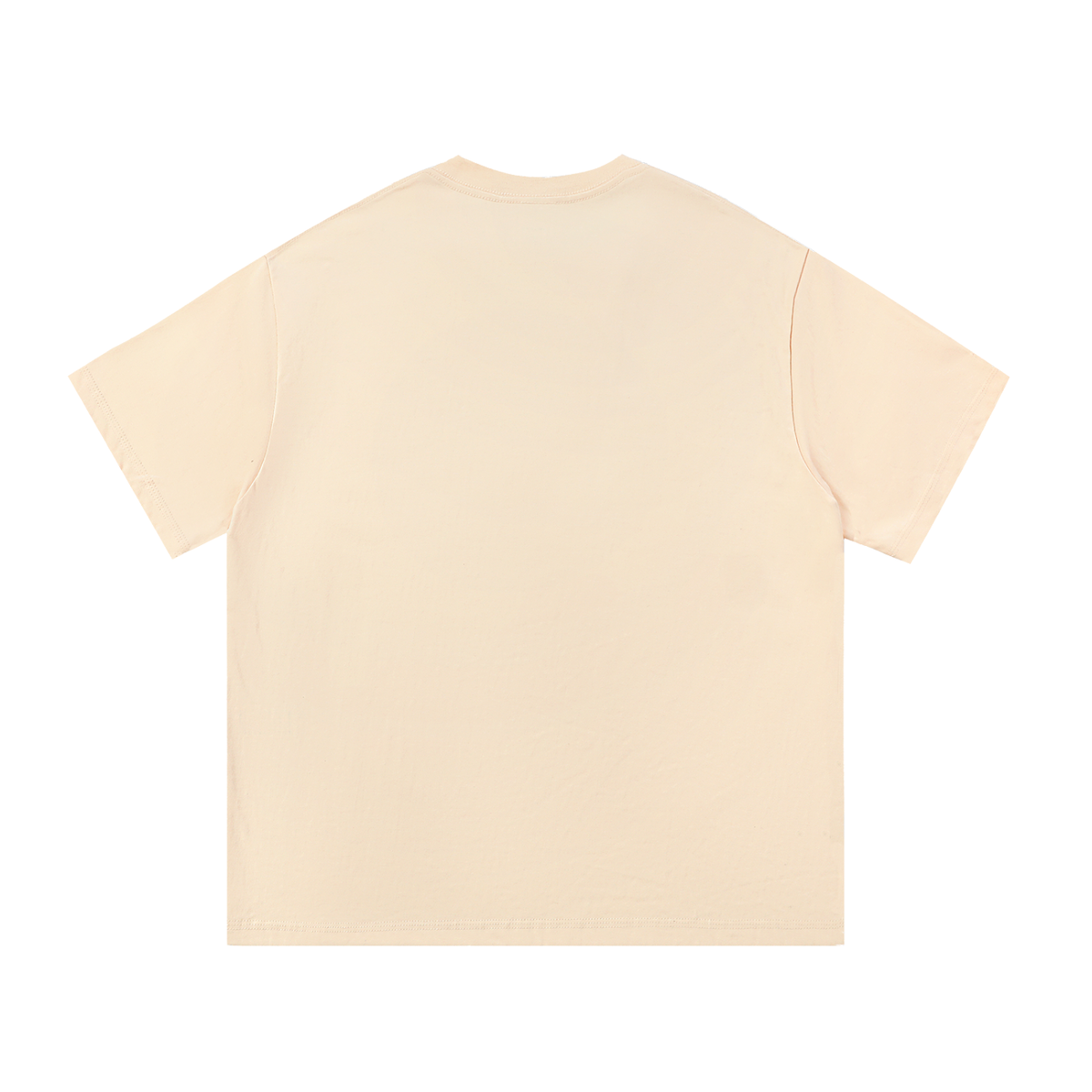 SHOPHOODIE® LONDON BLANK unisex 260 GSM oversized cotton T-shirt — product view 8