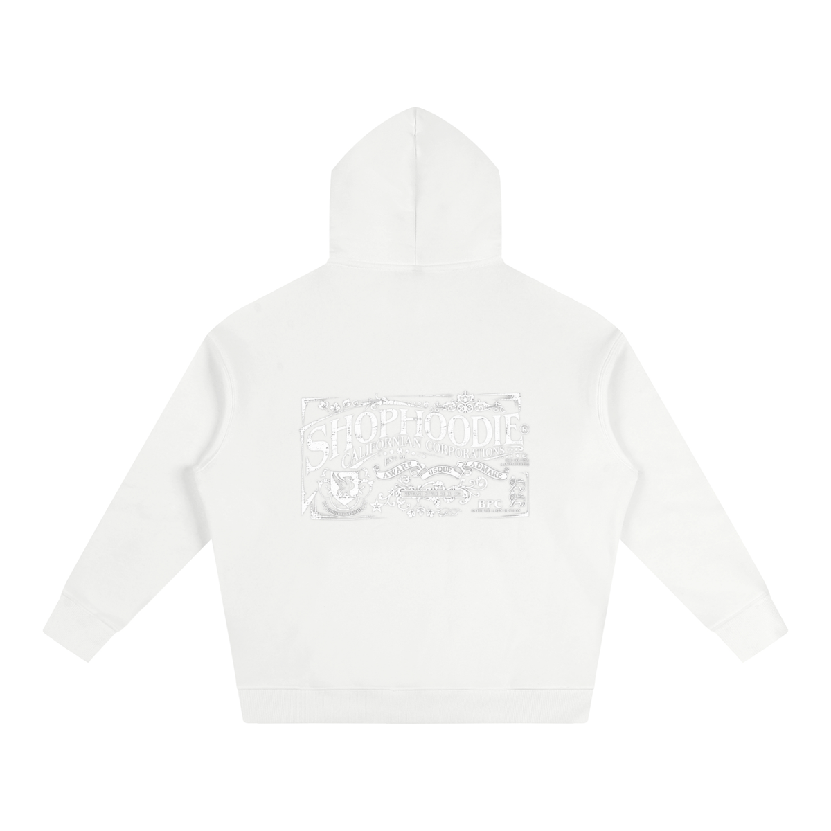 SHOPHOODIE® CALIFORNIA VARNAGE Oversized Fleeced Hoodie — 350 GSM