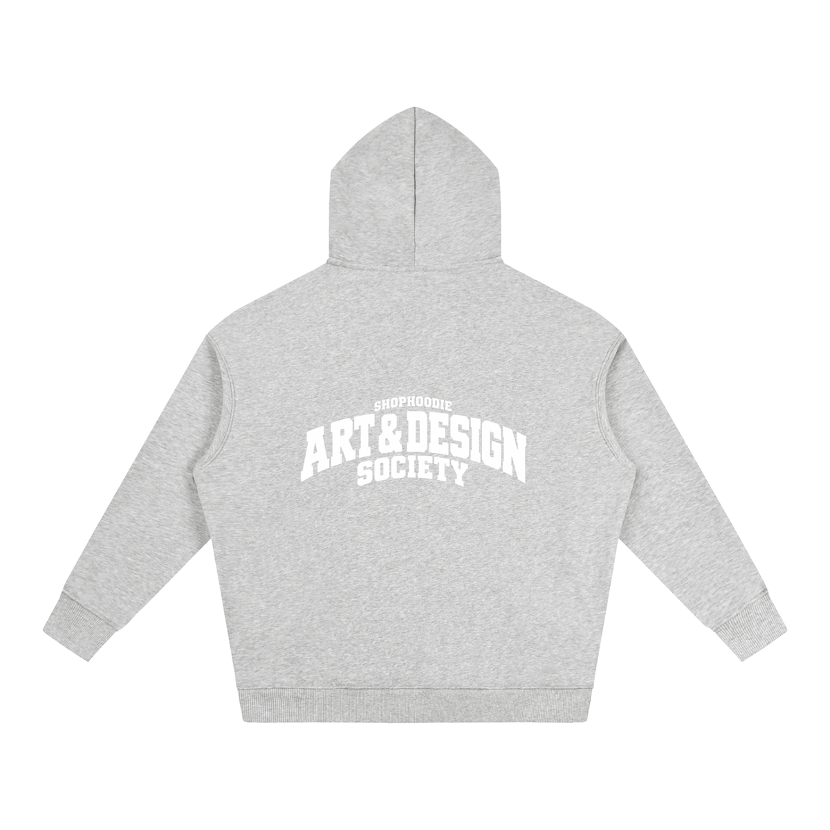 SHOPHOODIE® CAMPUS ART & DESIGN SOCIETY Oversized Fleece Hoodie — 350 GSM — view 8