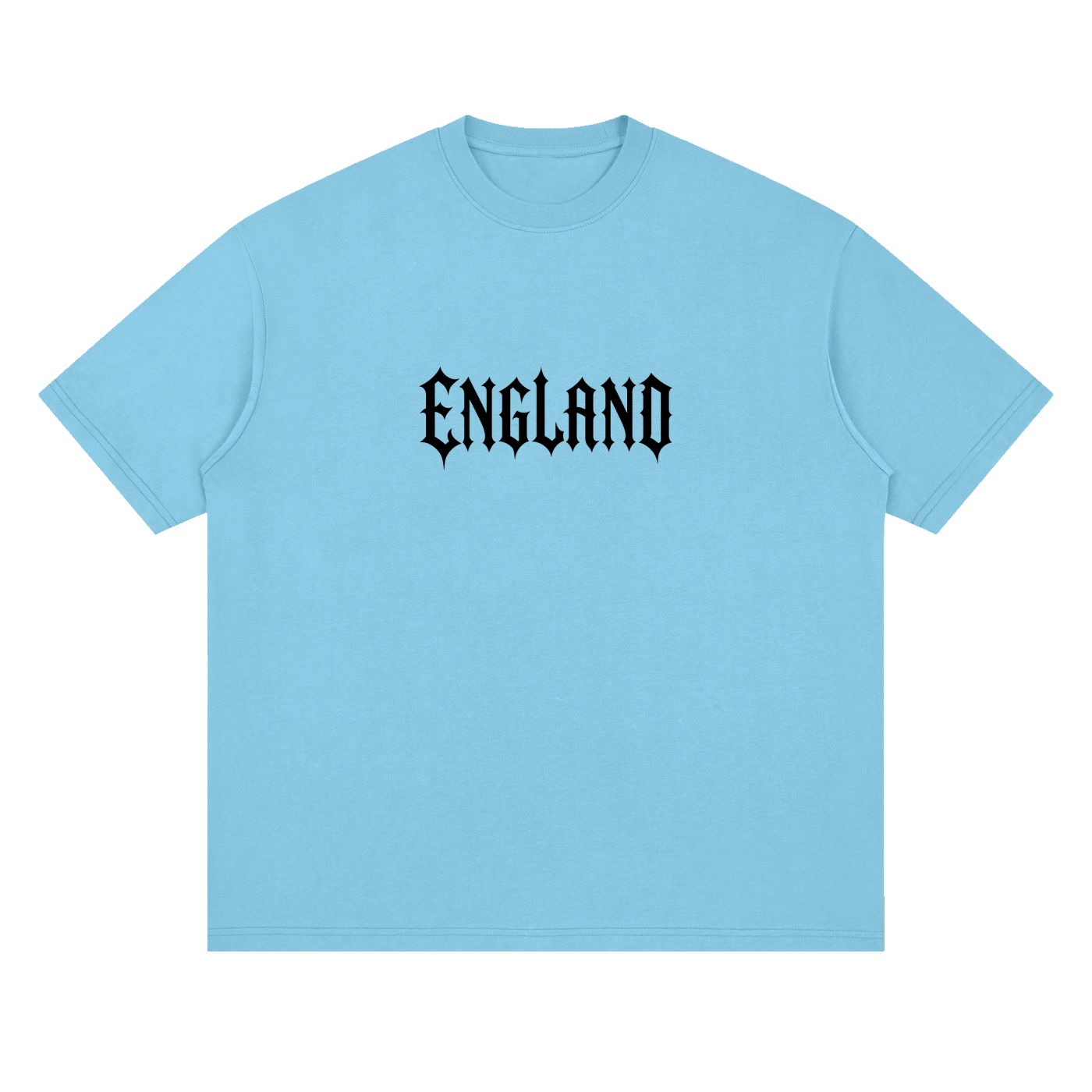 SHOPHOODIE ENGLAND Streetwear Loose Drop Shoulder T-Shirt