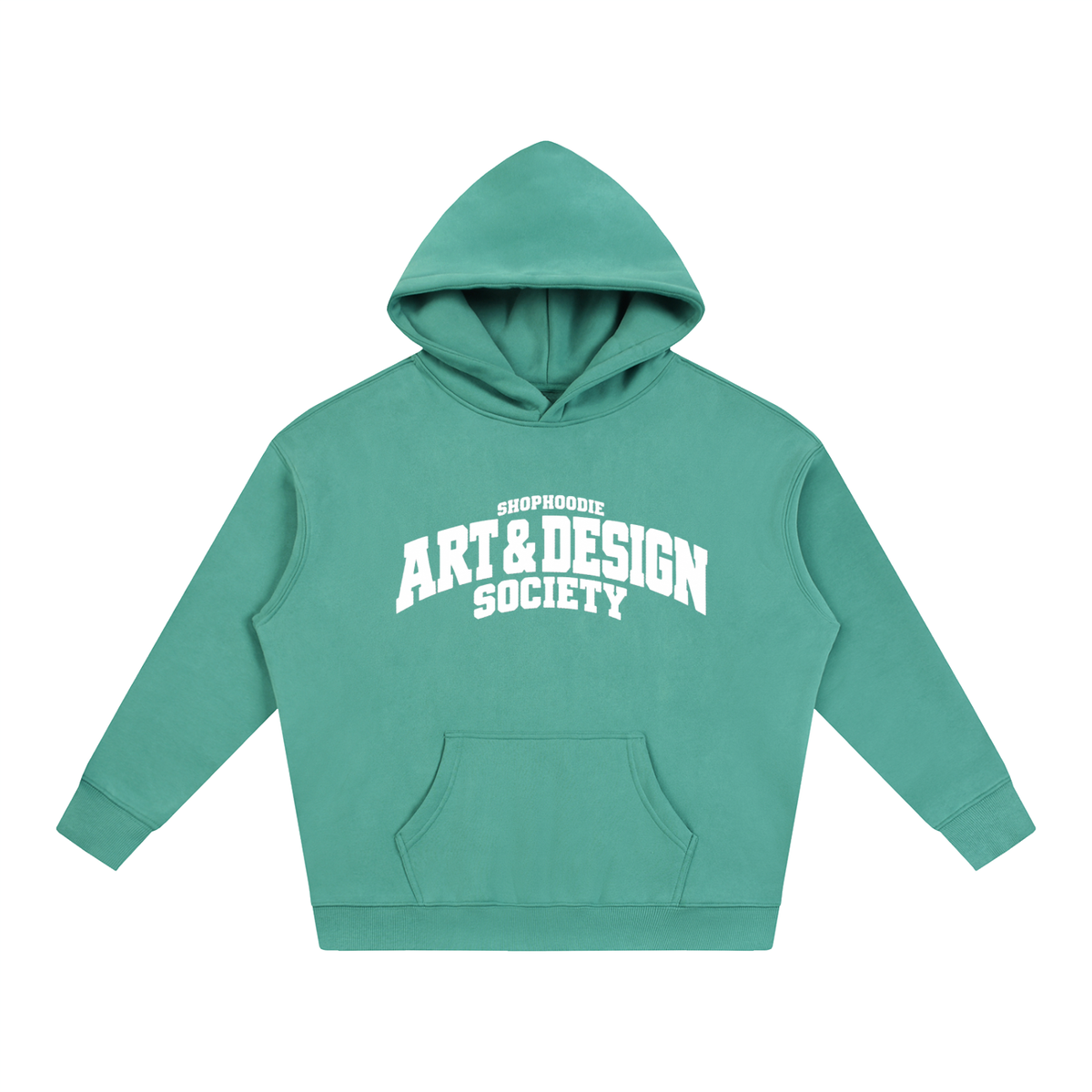SHOPHOODIE® CAMPUS ART & DESIGN SOCIETY Oversized Fleece Hoodie — 350 GSM — view 15