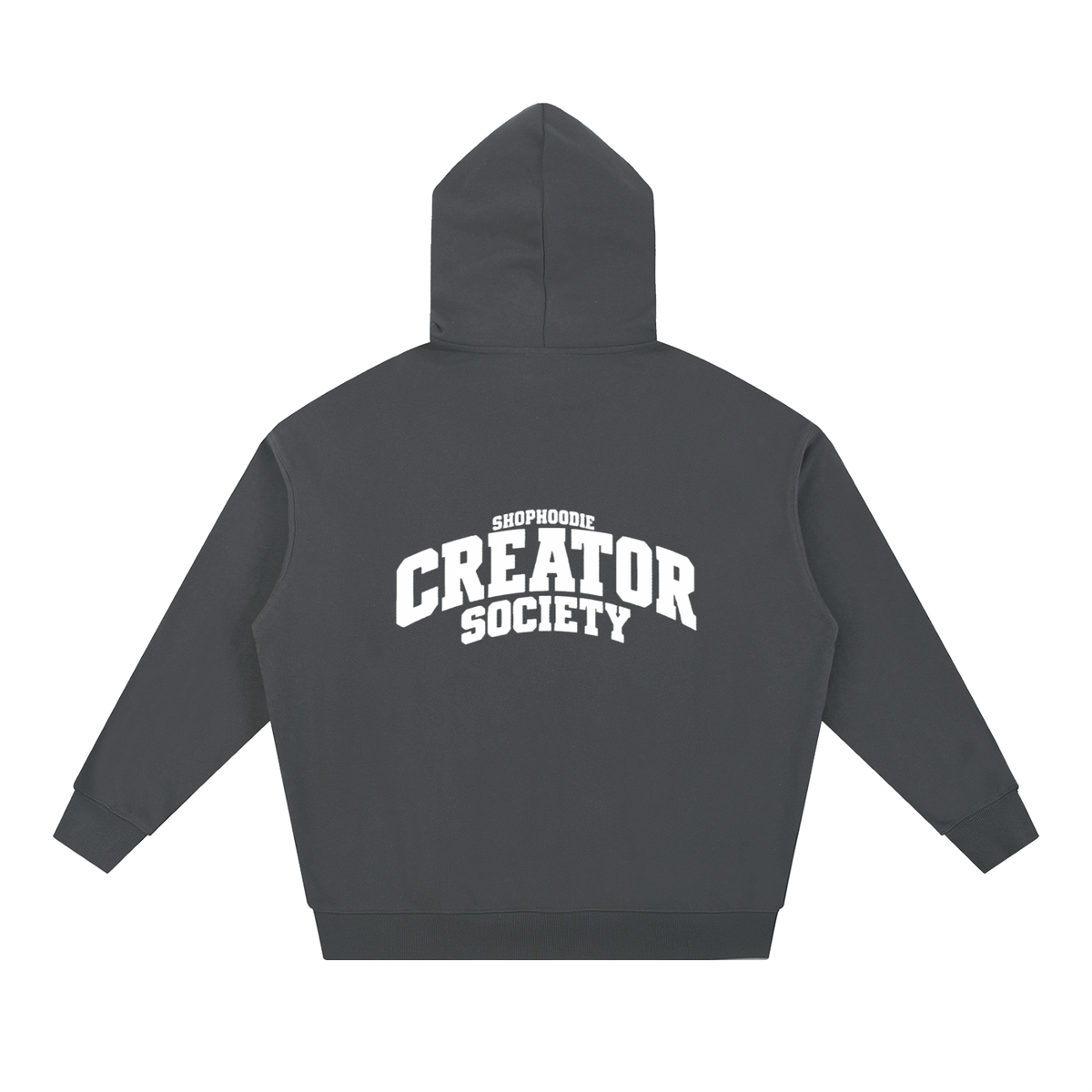 SHOPHOODIE® CAMPUS CREATOR SOCIETY Heavyweight Hoodie — 430 GSM — view 12