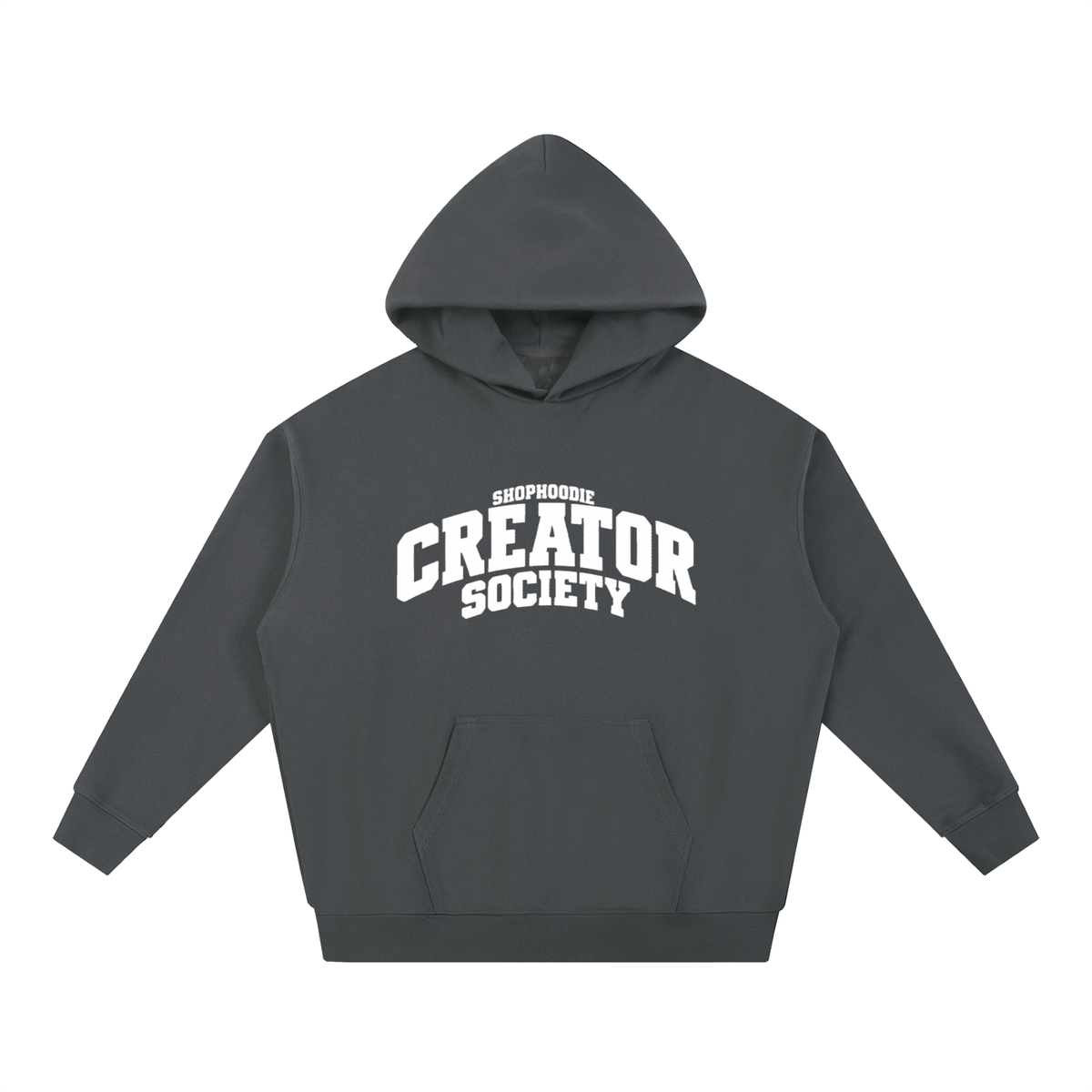 SHOPHOODIE® CAMPUS CREATOR SOCIETY Heavyweight Hoodie — 430 GSM — view 11