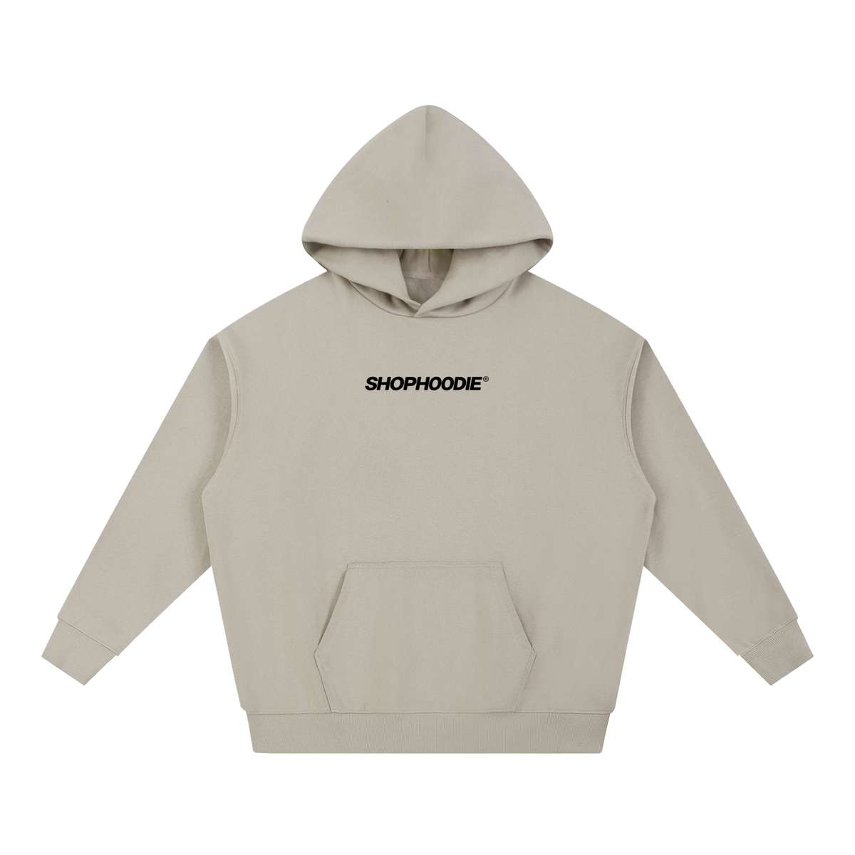 SHOPHOODIE® LONDON unisex 430 GSM heavyweight oversized pullover hoodie — product view 13