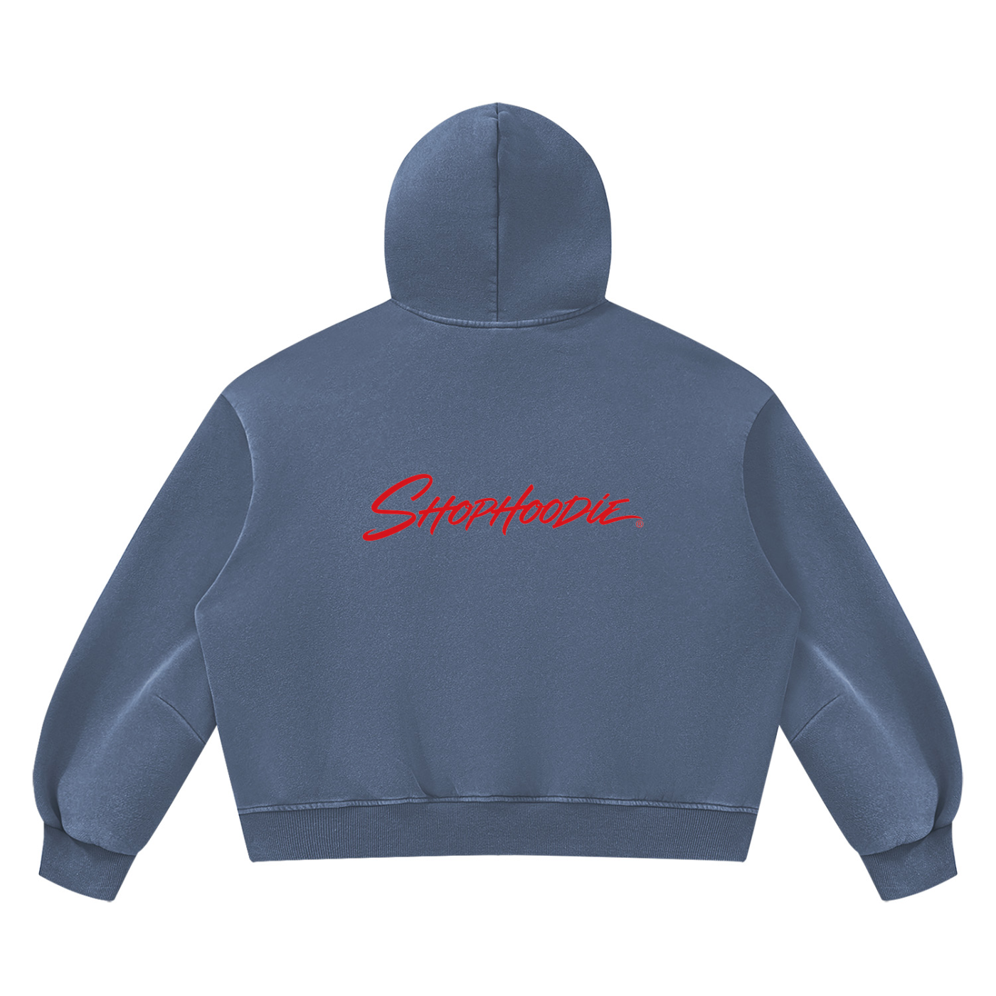SHOPHOODIE UNITED STATES Vintage Wash Boxy Hoodie