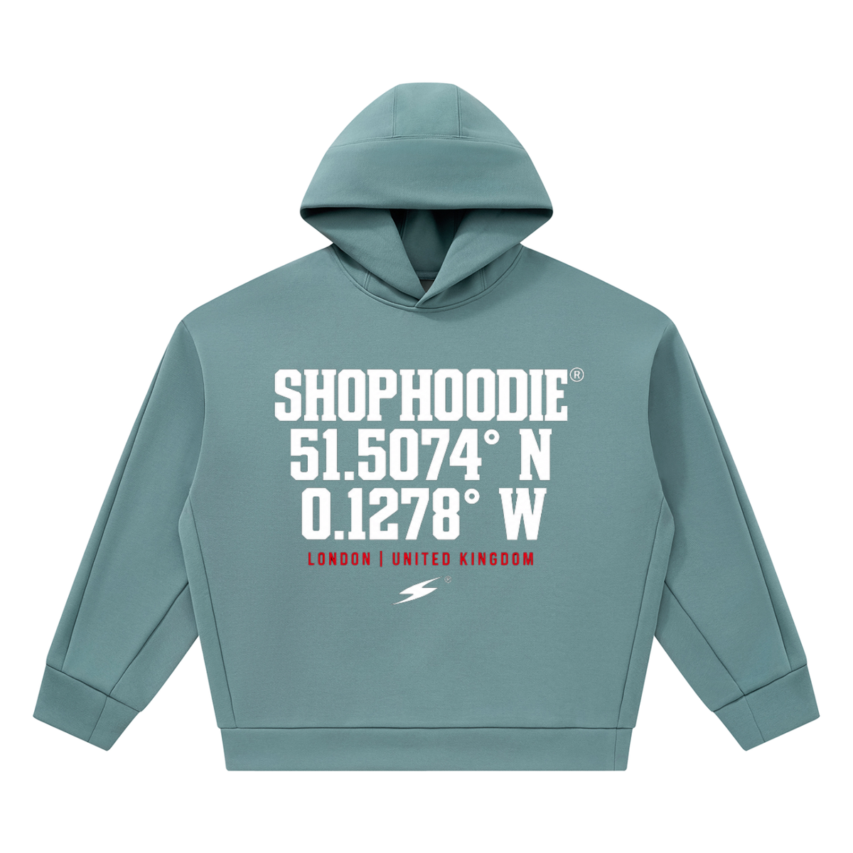 SHOPHOODIE® LONDON COORDINATE Heavyweight Fleece Boxy Hoodie — 500 GSM — product image 7