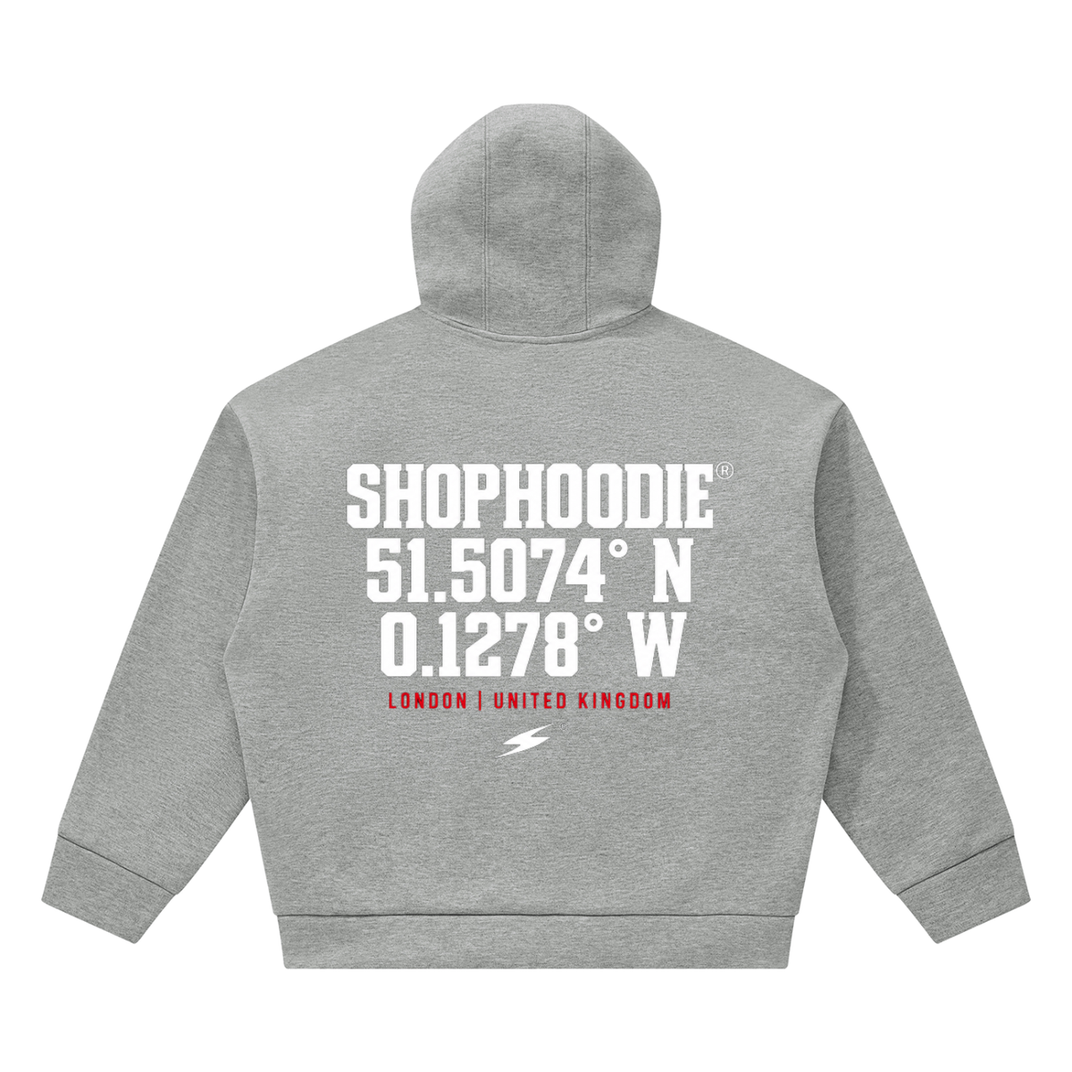 SHOPHOODIE® LONDON COORDINATE Heavyweight Fleece Boxy Hoodie — 500 GSM — product image 6