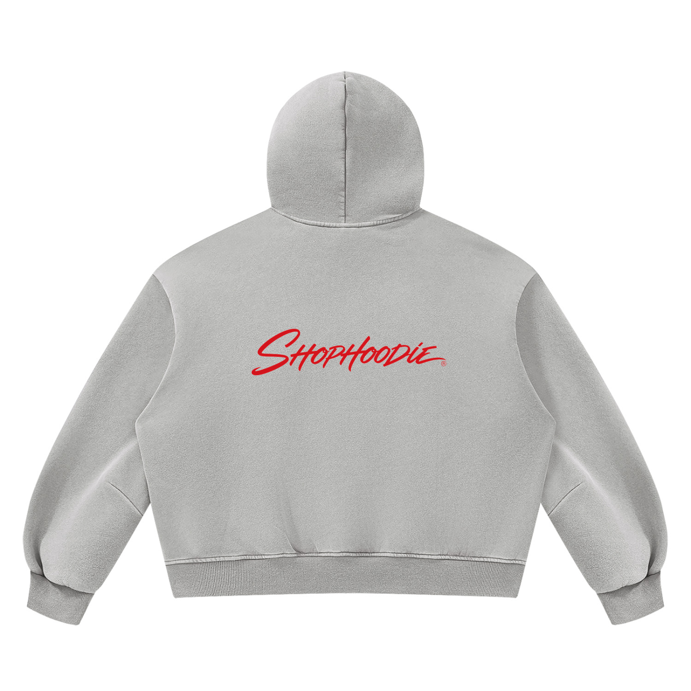 SHOPHOODIE UNITED STATES Vintage Wash Boxy Hoodie