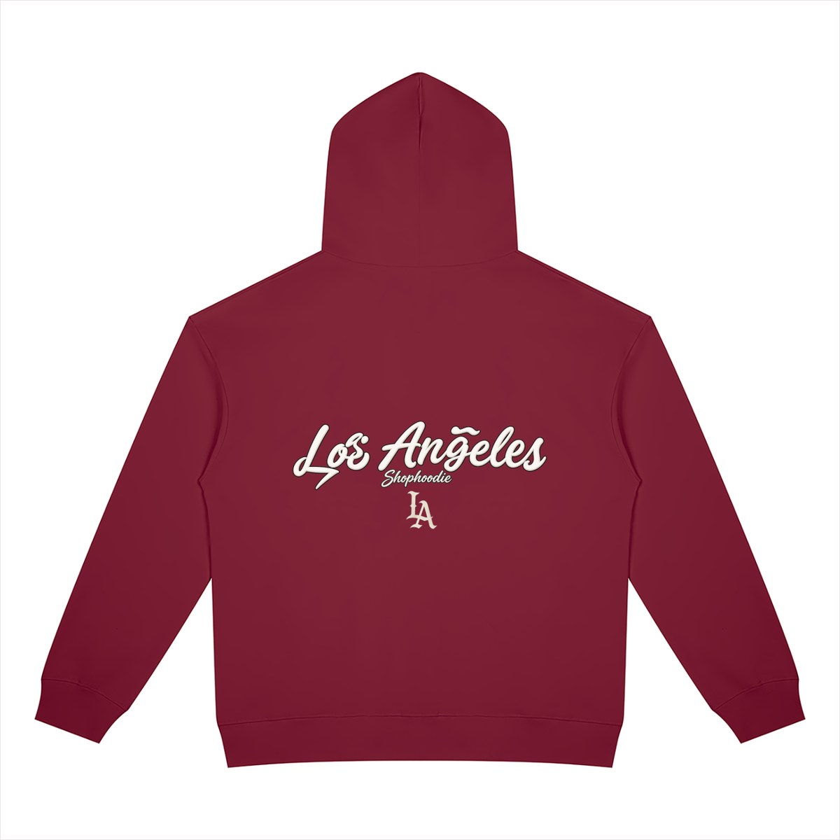 SHOPHOODIE® Los Angeles City of Angels LA Heavyweight Full-Zip Hoodie - product image 8
