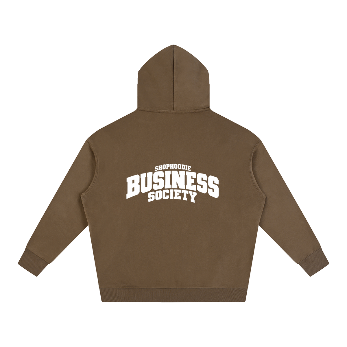SHOPHOODIE® CAMPUS BUSINESS SOCIETY Oversized Fleece Hoodie — 350 GSM — view 38