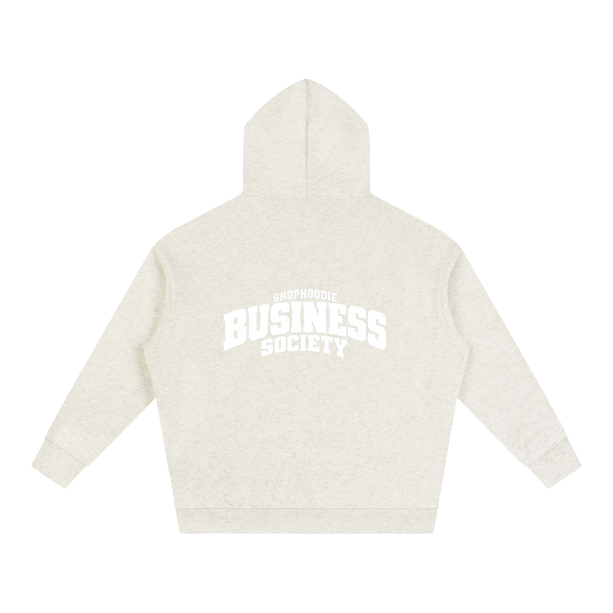 SHOPHOODIE® CAMPUS BUSINESS SOCIETY Oversized Fleece Hoodie — 350 GSM — view 6