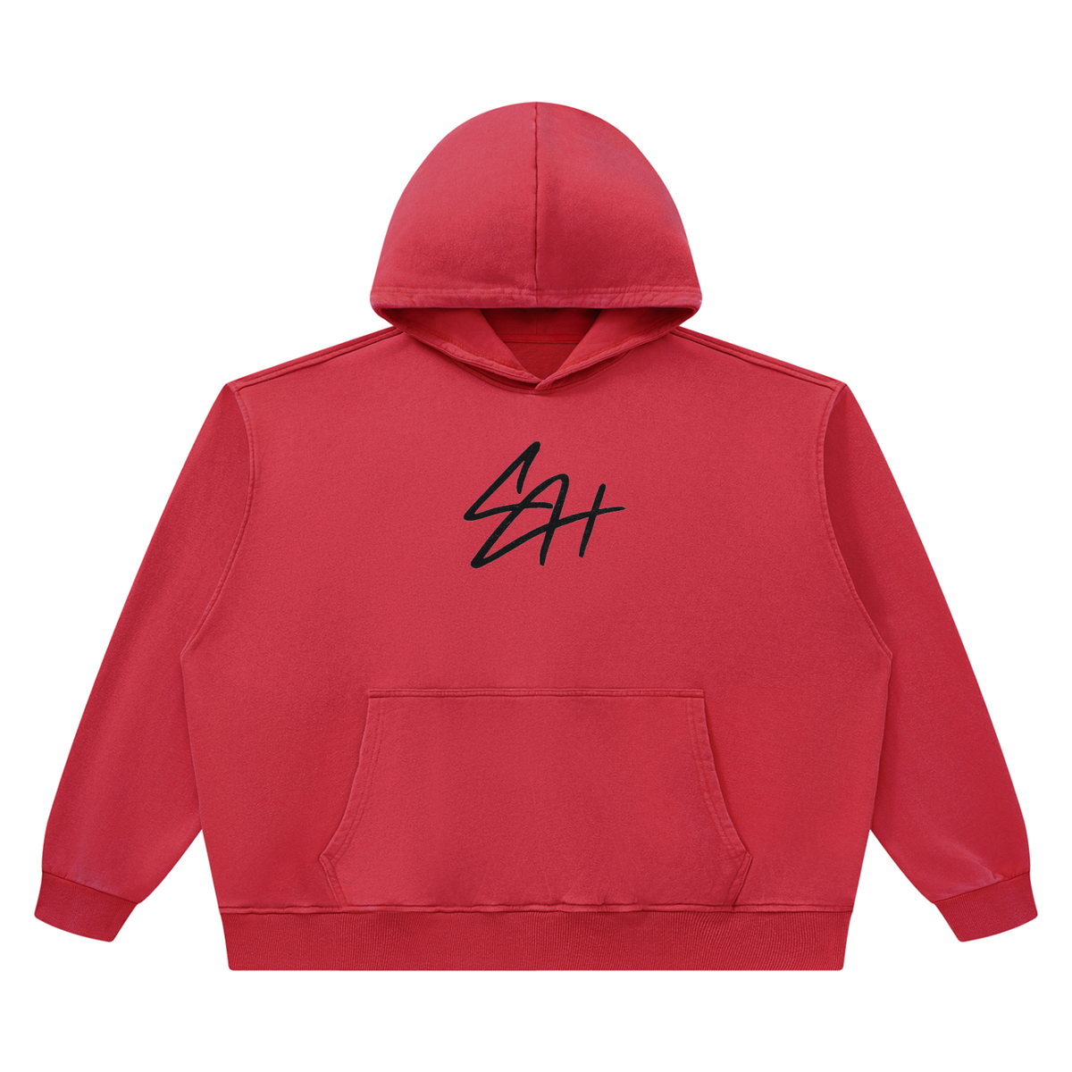 SHOPHOODIE® SH SIGNATURE Heavyweight Vintage Wash Boxy Hoodie — 420 GSM — view 9