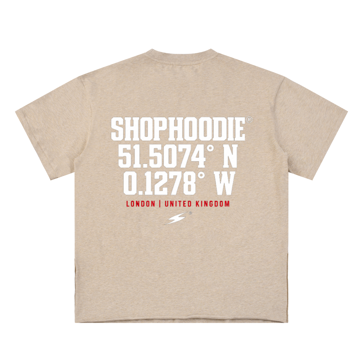 SHOPHOODIE® LONDON COORDINATE Loose-Fit Cotton T-Shirt — 260 GSM — product image 8