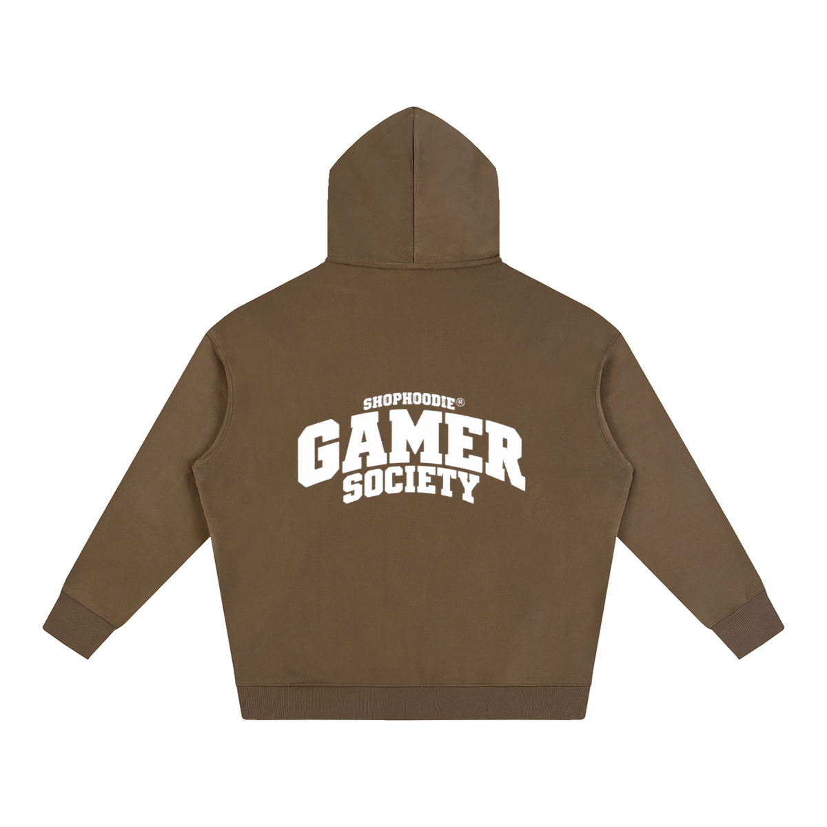 SHOPHOODIE® CAMPUS GAMER SOCIETY Oversized Fleece Hoodie — 350 GSM — view 14