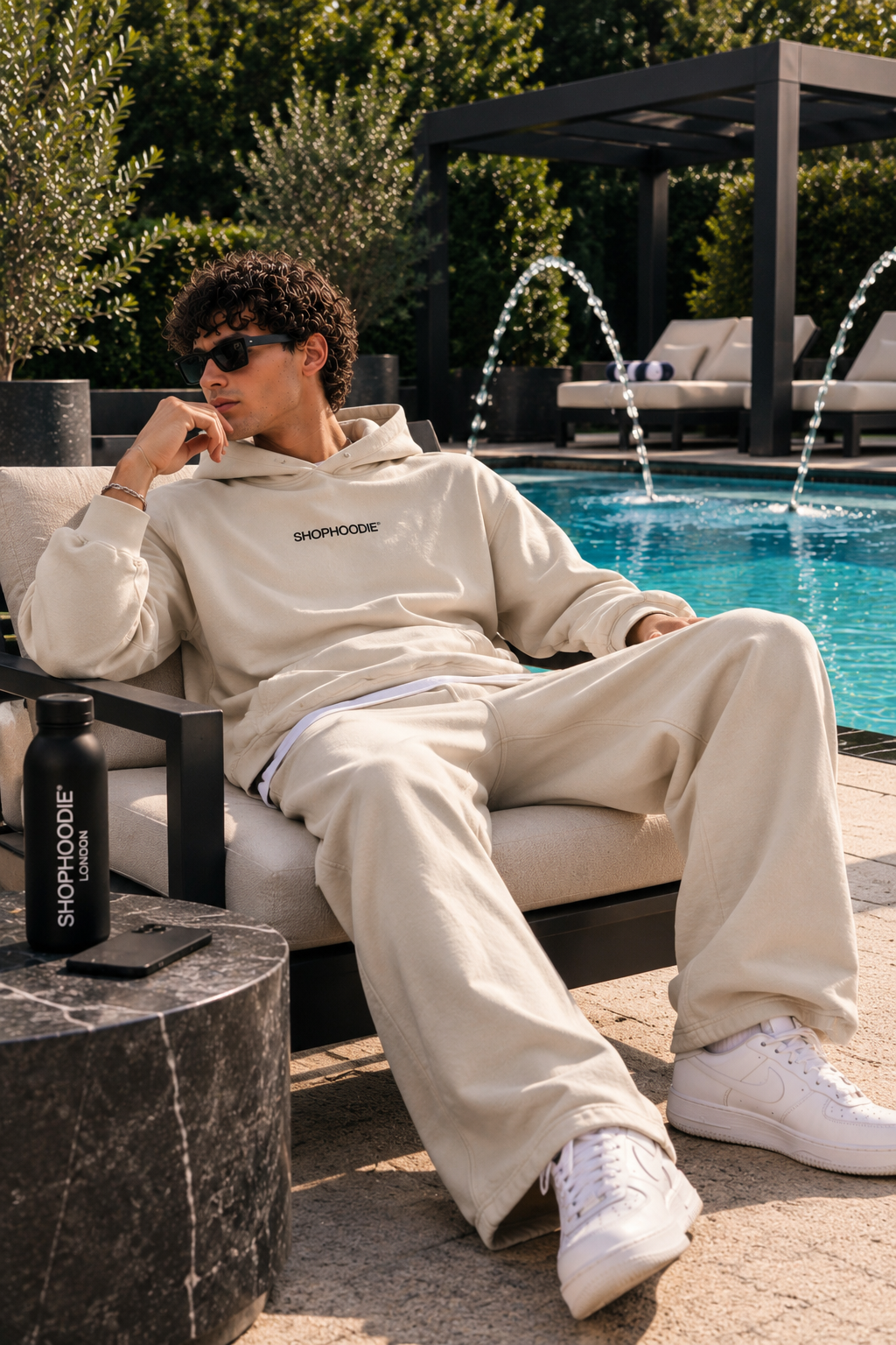 SHOPHOODIE® LONDON Unisex Heavyweight Oversized Pullover Hoodie — 430 GSM