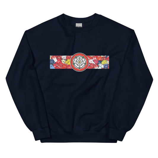 Barnsley Yorkshire Rose Retro Football Unisex Sweatshirt