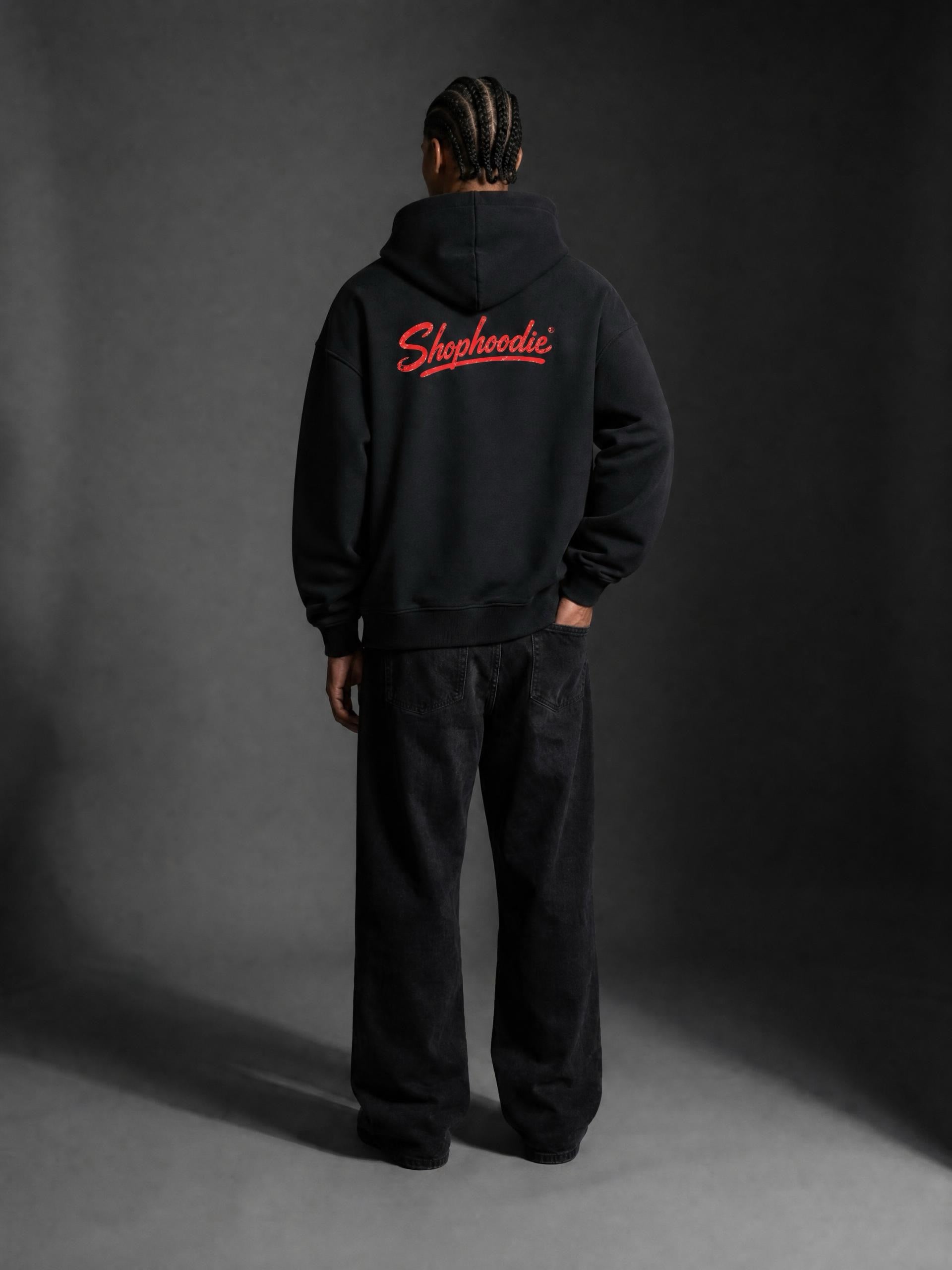 SHOPHOODIE Trust in your vision Essential Boxy Heavyweight Drop-Shoulder Hoodie