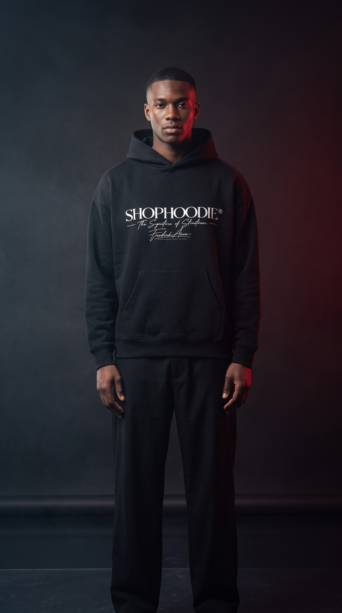 SHOPHOODIE® Signature of Streetwear Founder's Edition Oversized Heavyweight Hoodie — 430 GSM