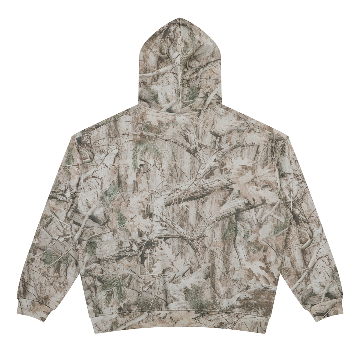 SHOPHOODIE® BLANK Tree Camo oversized fleece hoodie 340 GSM product detail