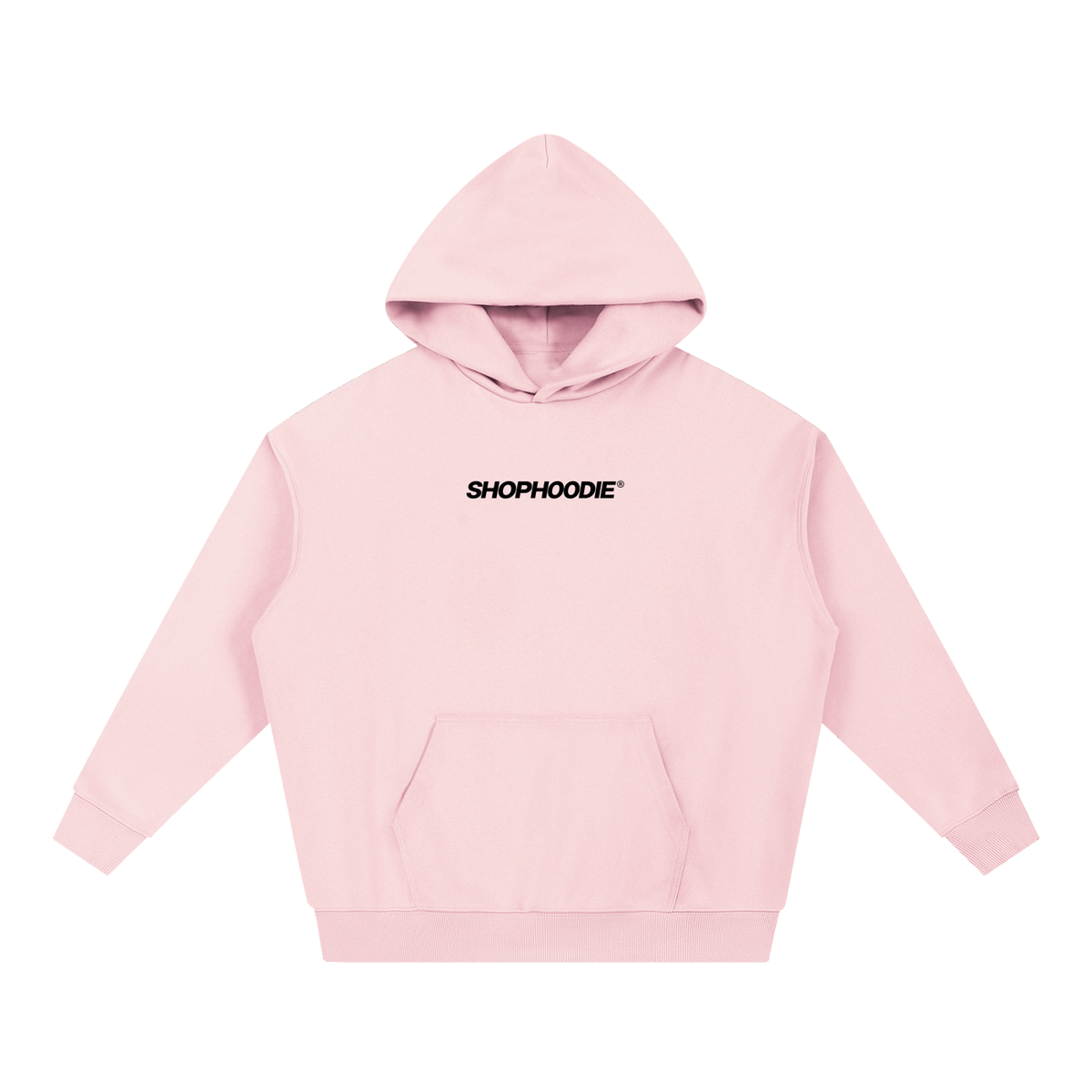 SHOPHOODIE® LONDON unisex 430 GSM heavyweight oversized pullover hoodie — product view 9