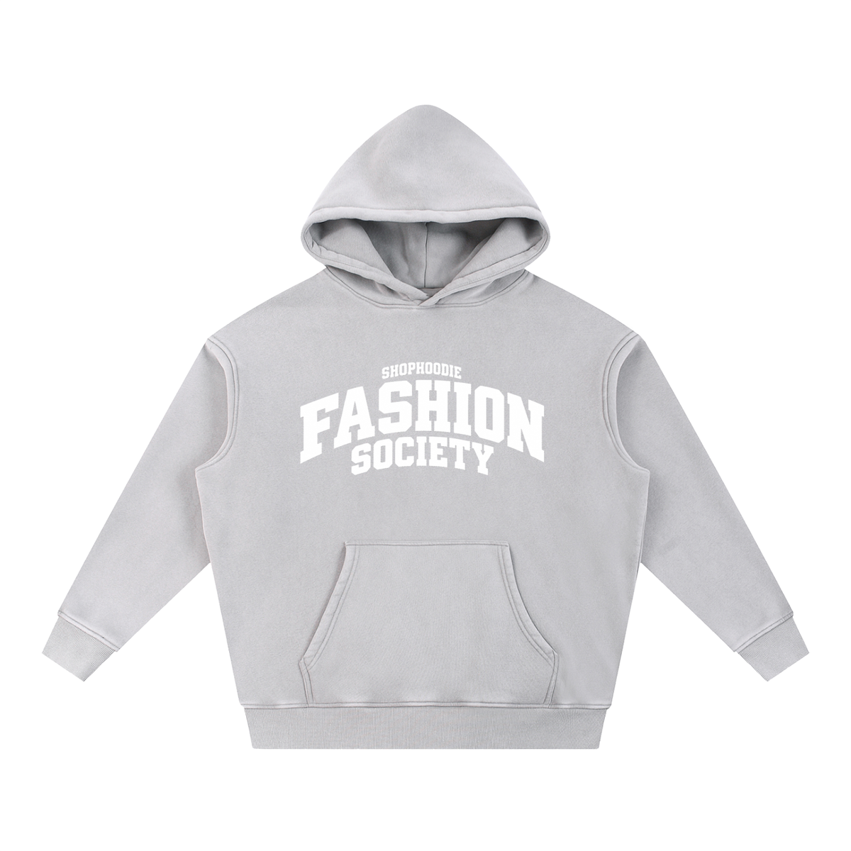 SHOPHOODIE® CAMPUS FASHION SOCIETY Fleece Oversized Hoodie — 355 GSM — view 5
