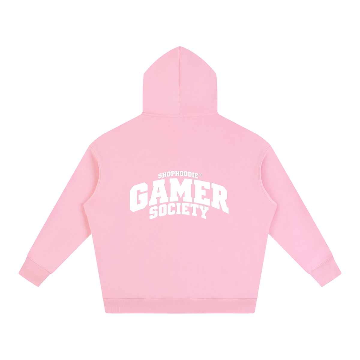 SHOPHOODIE® CAMPUS GAMER SOCIETY Oversized Fleece Hoodie — 350 GSM — view 30