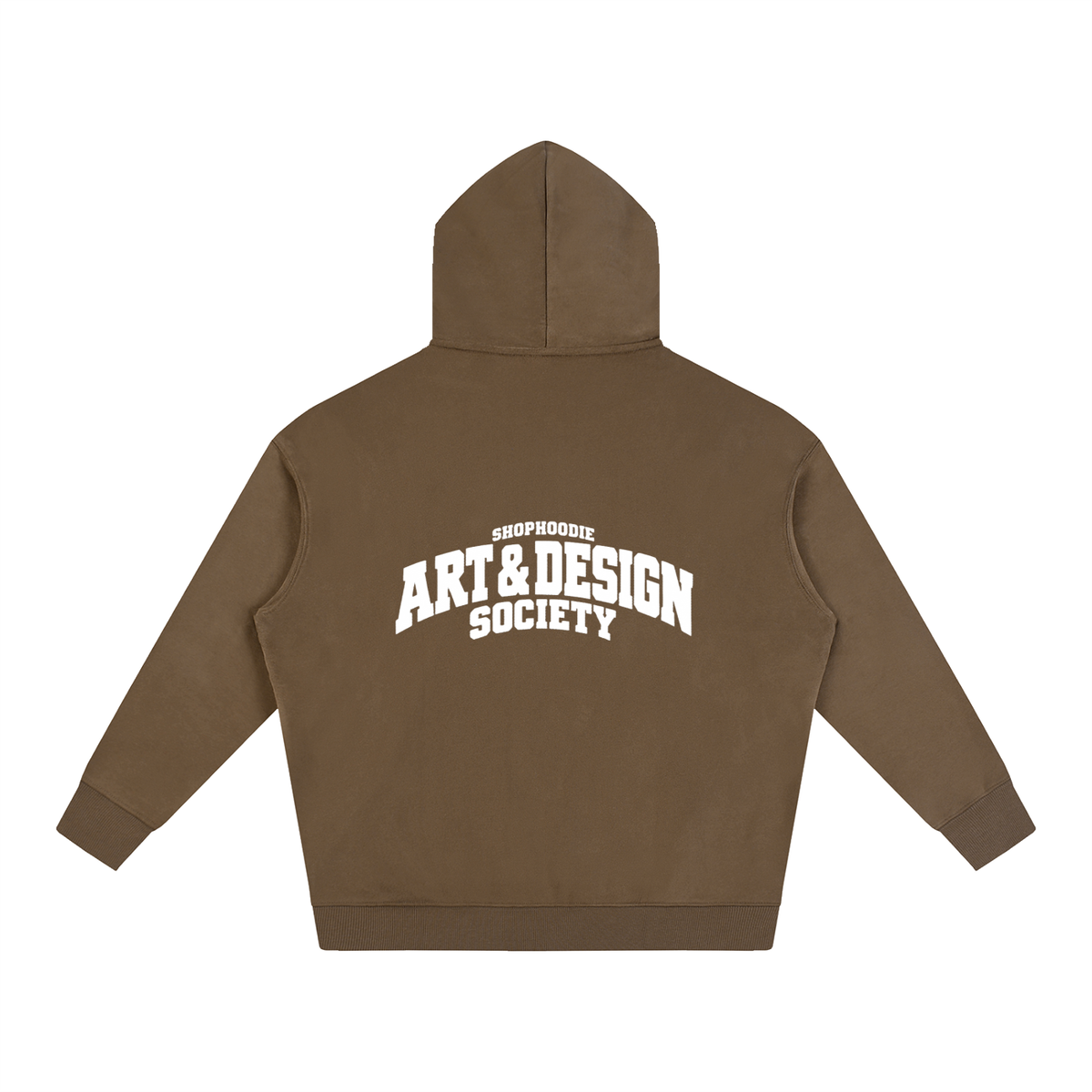 SHOPHOODIE® CAMPUS ART & DESIGN SOCIETY Oversized Fleece Hoodie — 350 GSM — view 24