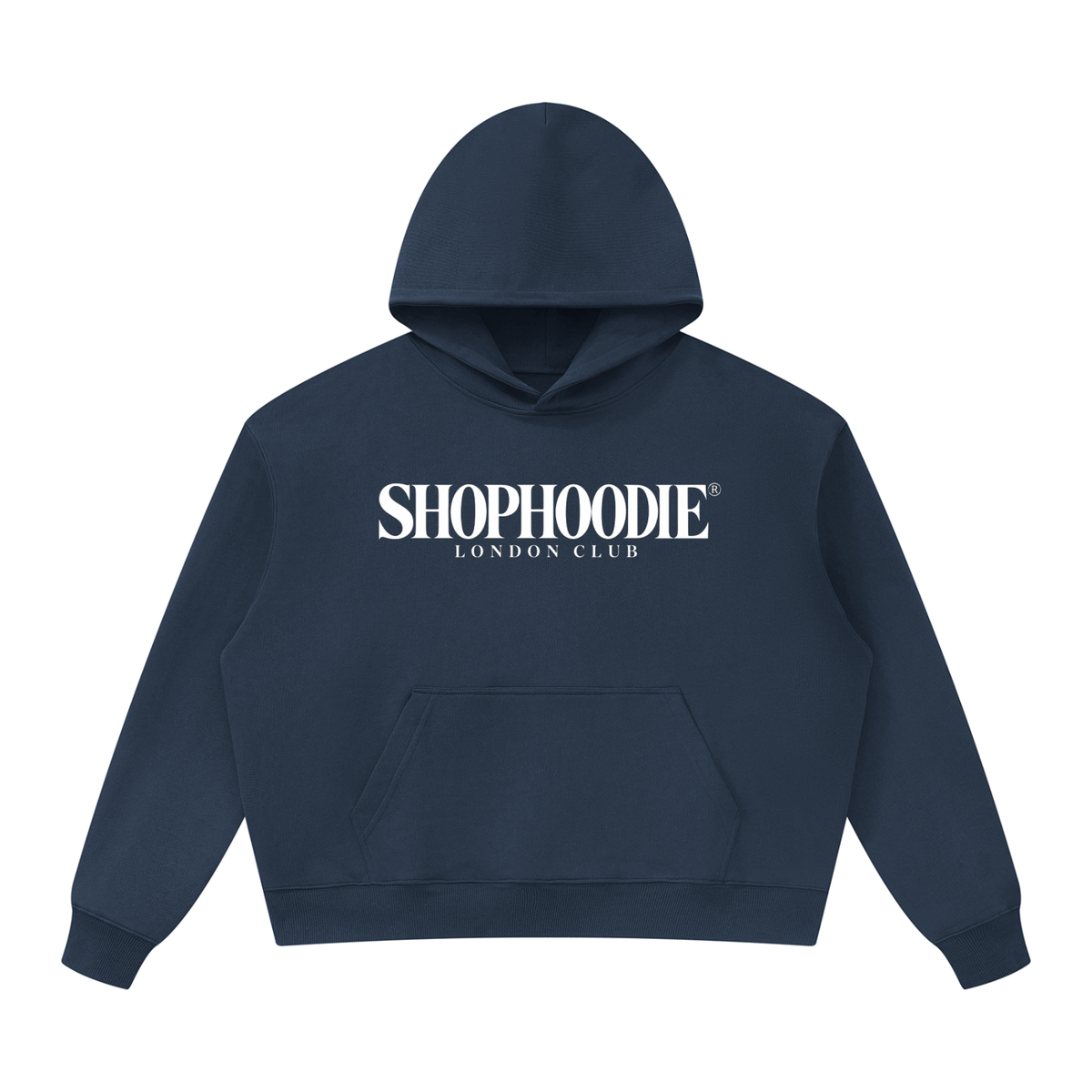 SHOPHOODIE® London Club oversized heavyweight 530 GSM hoodie – product photograph 5 of 8